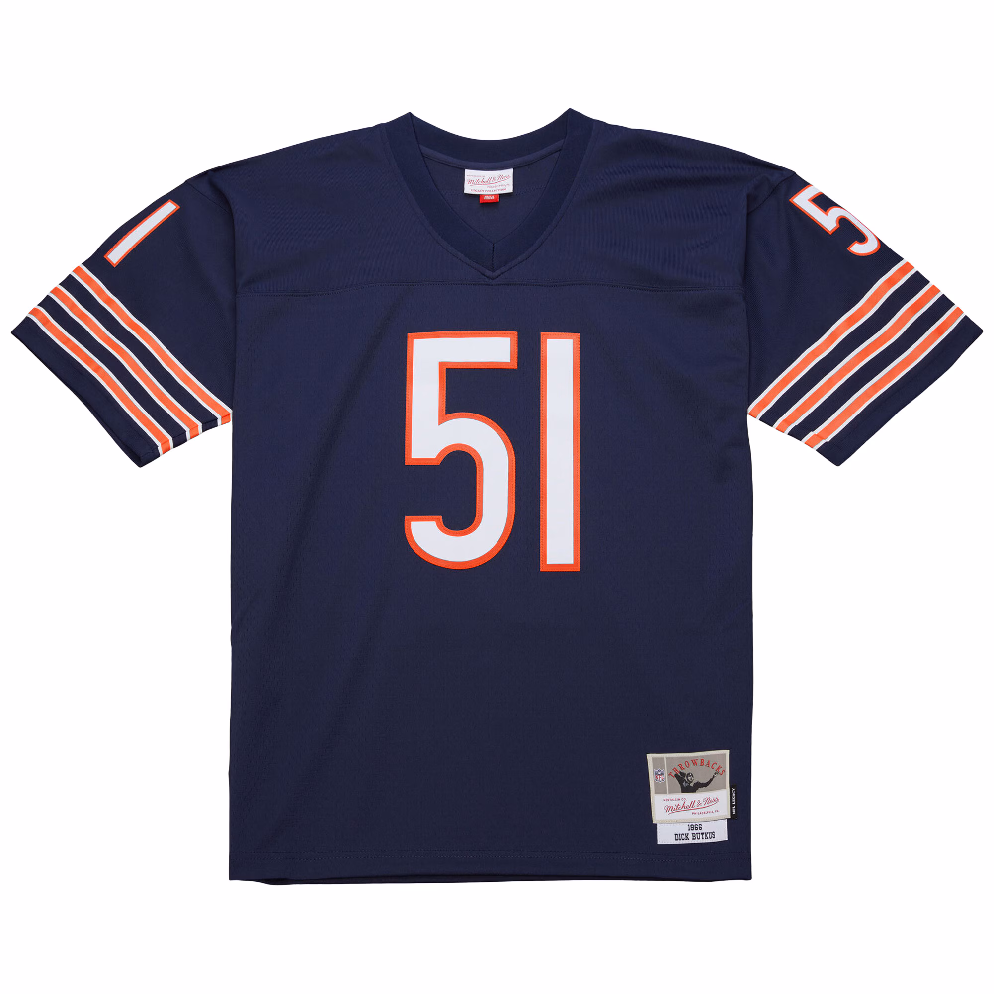Dick Butkus Chicago Bears Mitchell & Ness Legacy Replica Jersey - Navy