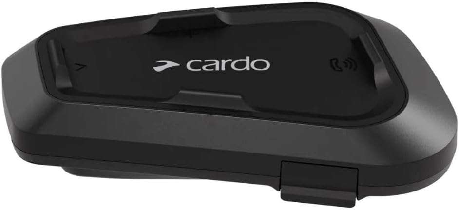 Cardo Systems Spirit Motorcycle Bluetooth Communication Headset - Black, Dual Pack