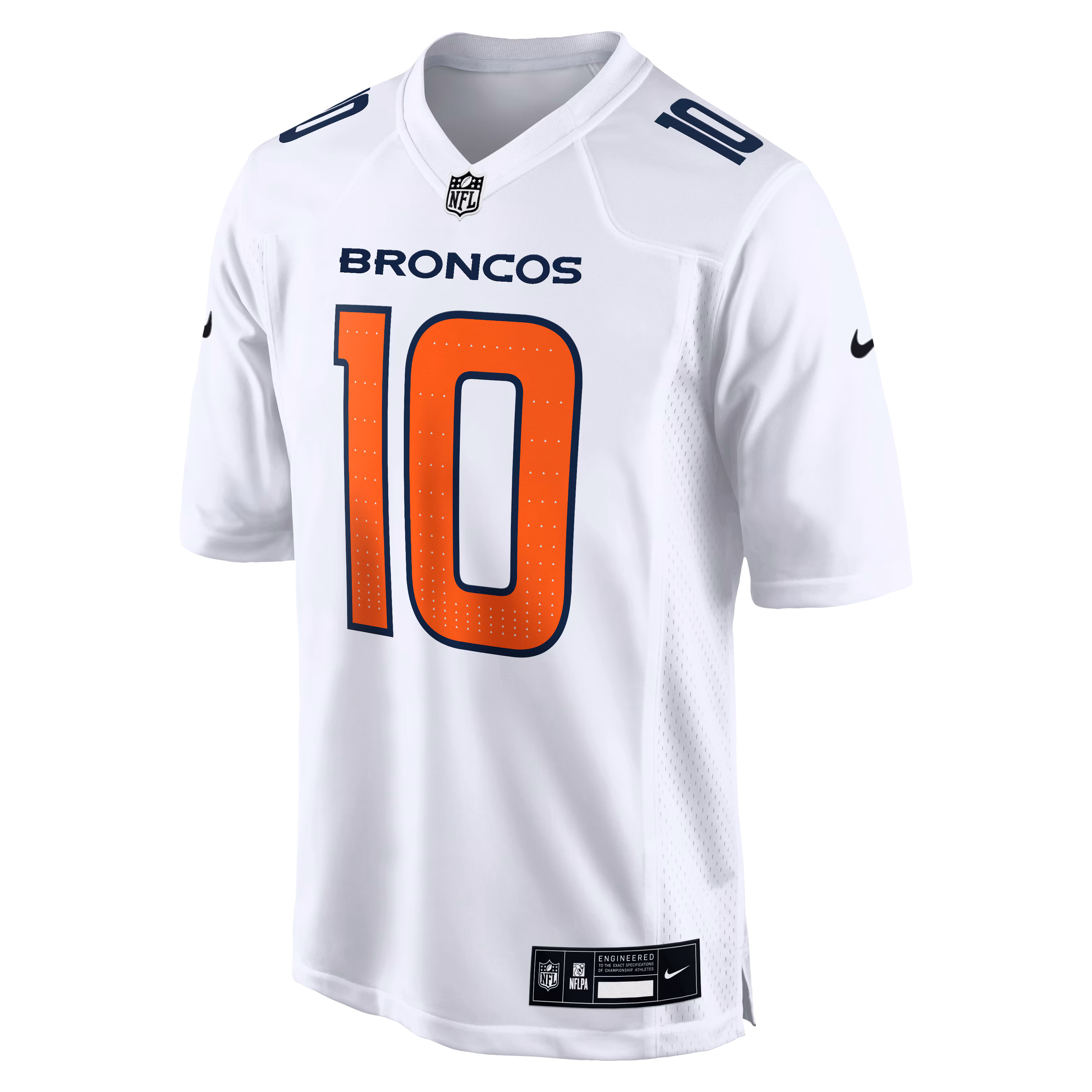 Bo Nix Denver Broncos Nike Tundra Fashion Game Jersey - White