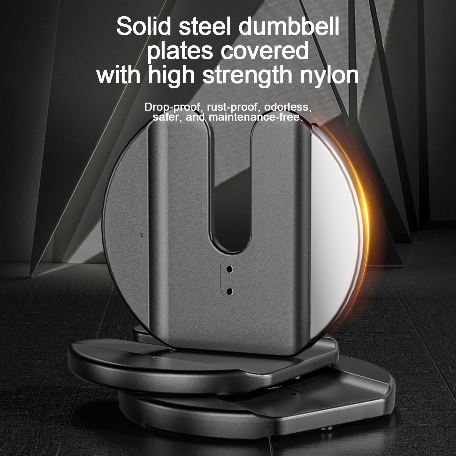 TYZDMY Adjustable Dumbbells Set 52.5 lbs - Free Weights Pair