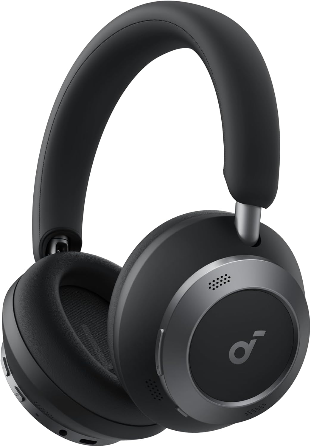 soundcore Space One Pro by Anker, Foldable Over-Ear Headphones for Travel and Work, Adaptive ANC, Hi-Res LDAC, Comfortable Fit, 60H Playtime, 5-Min Charge for 8 Hrs, Multipoint Connection, 6-Mic Calls