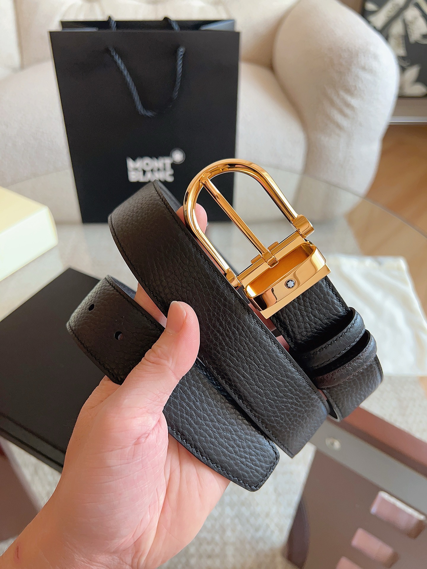 Montblanc belt-49