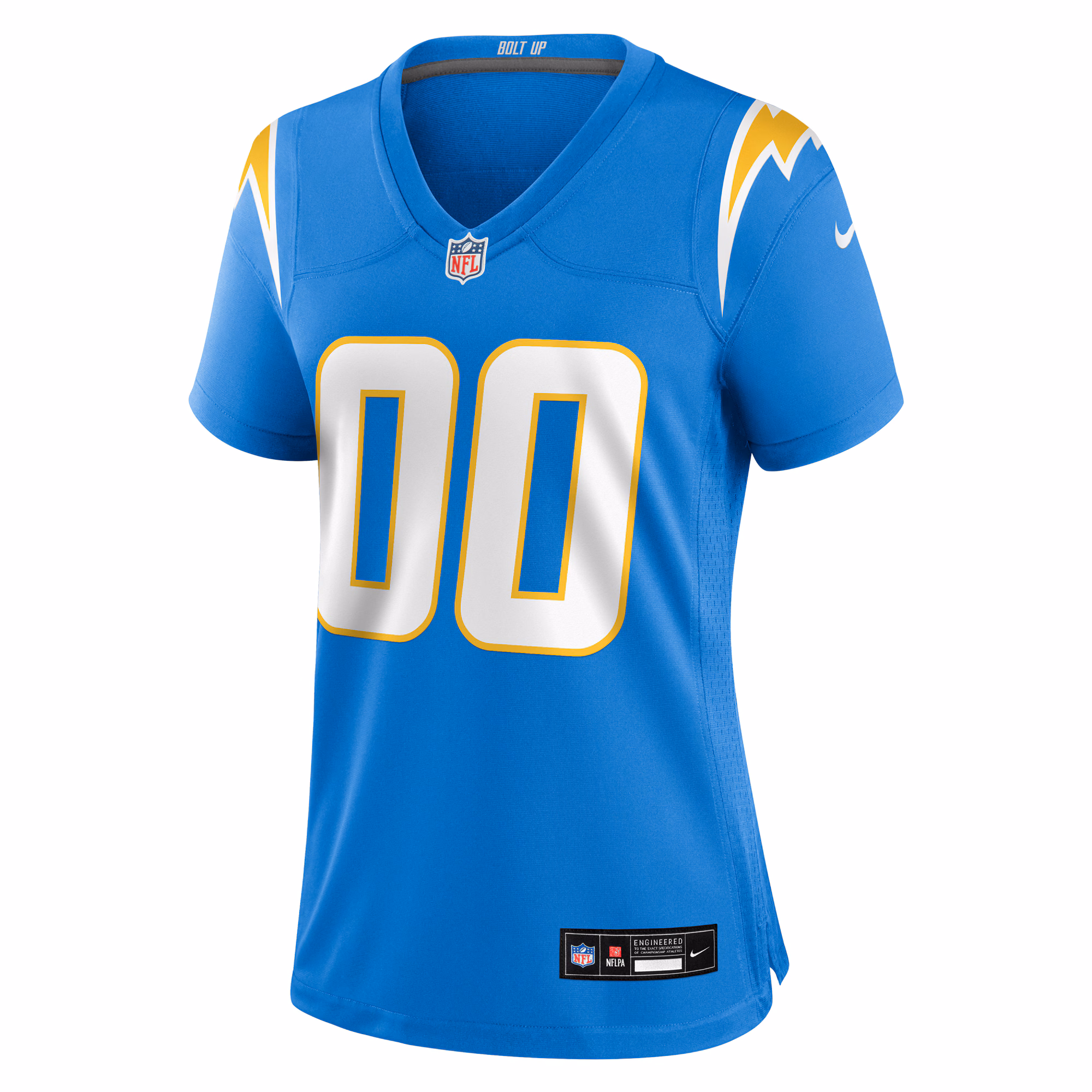 Los Angeles Chargers Nike Women's Custom Game Jersey - Powder Blue