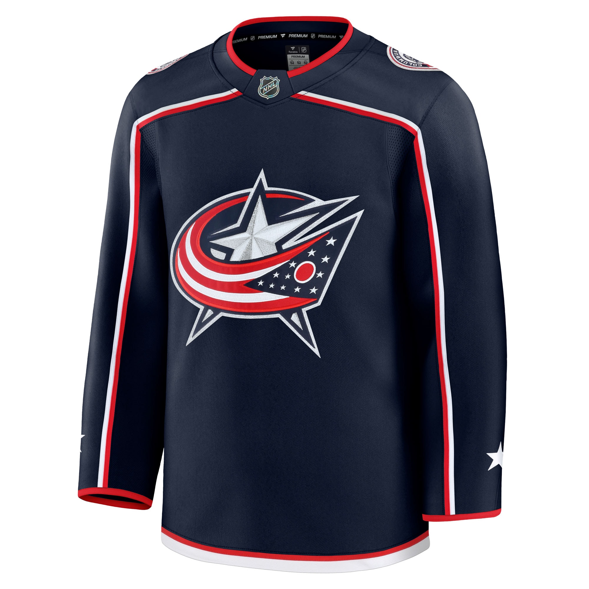 Columbus Blue Jackets Fanatics Home Premium Jersey - Navy