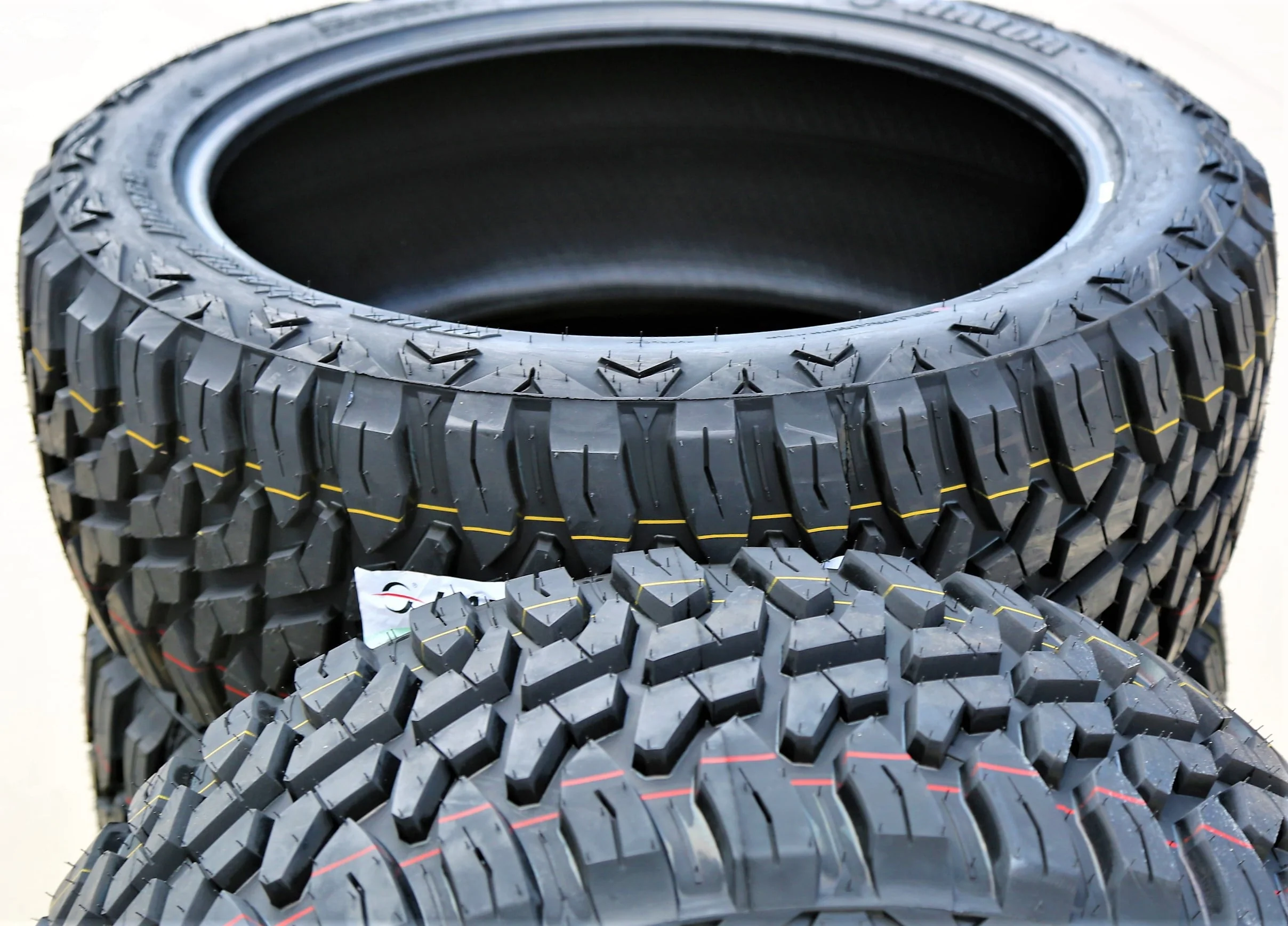 Set of 4 (four) 275/65R20 126/123Q E (10 ply) M/T mud tires