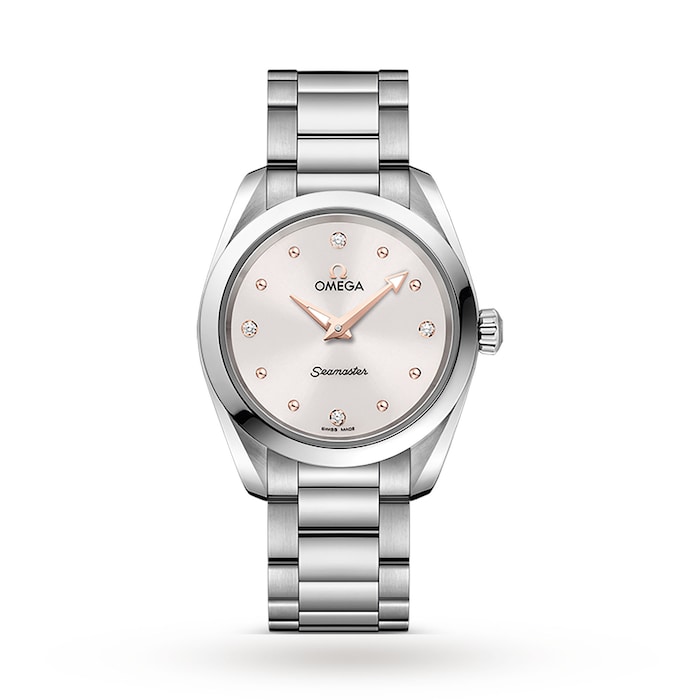Seamaster Aqua Terra 150M Ladies 28mm Quartz Diamond Dot Watch
