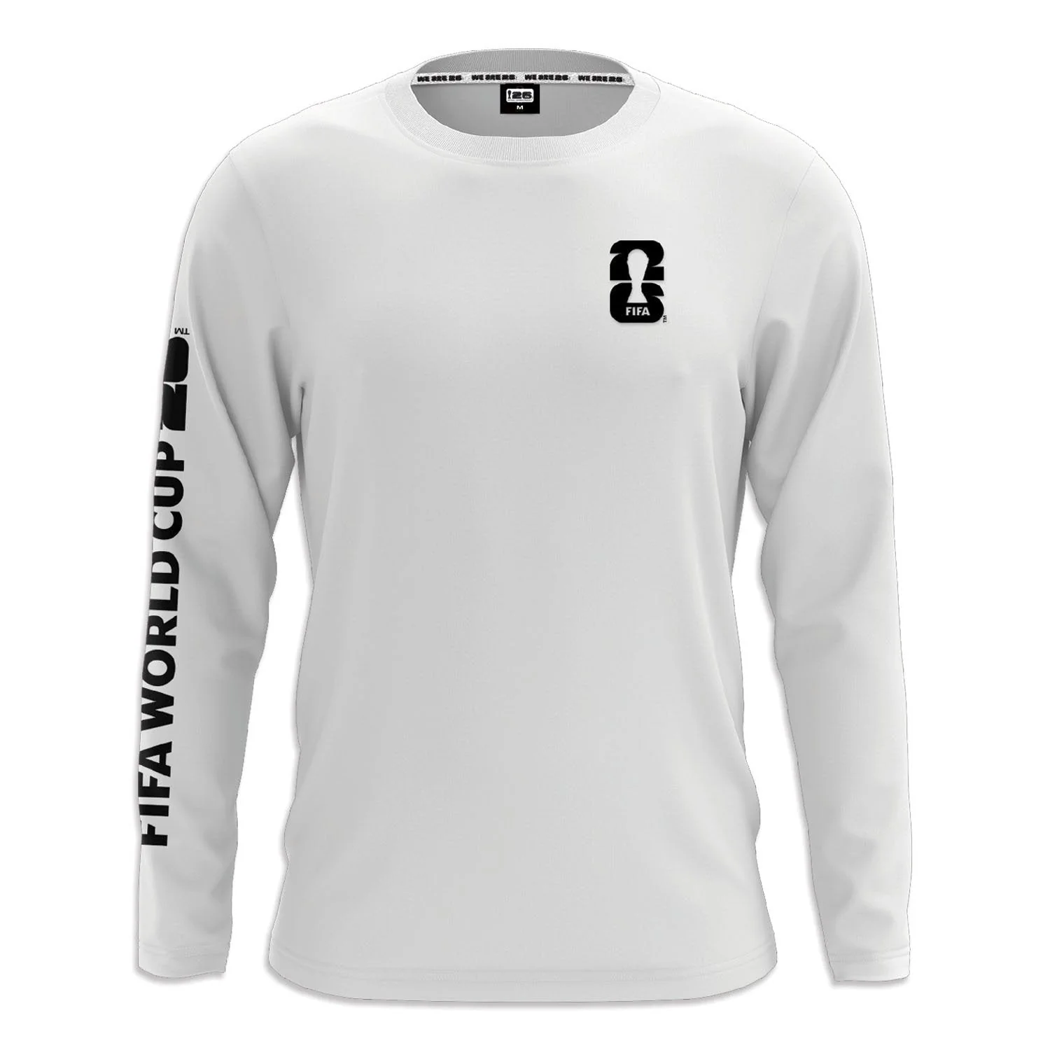 FIFA World Cup 2026™ Tiles Long Sleeve White T-Shirt - Unisex
