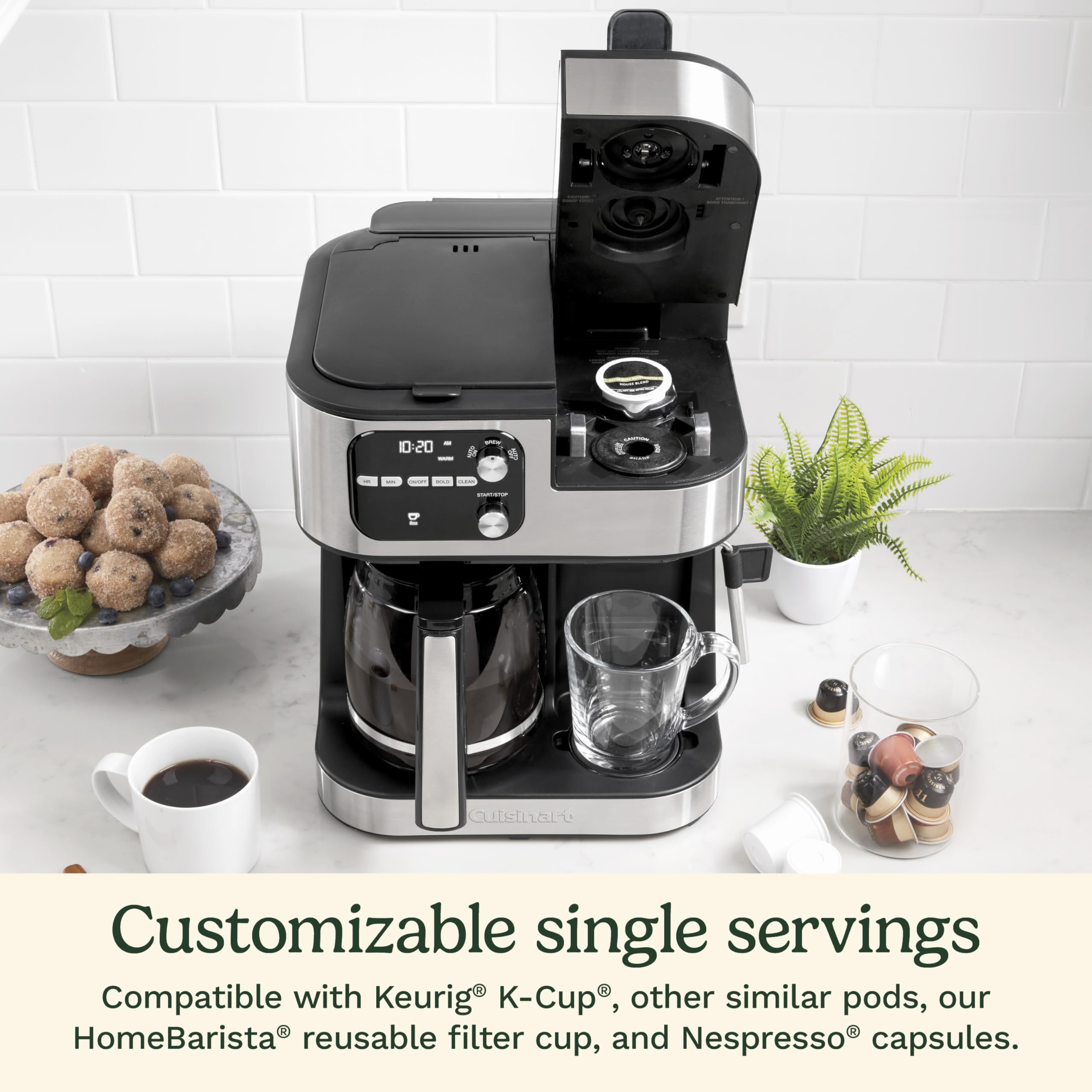 CUISINART Coffee Center Barista Bar 4-in-1 Coffee Maker