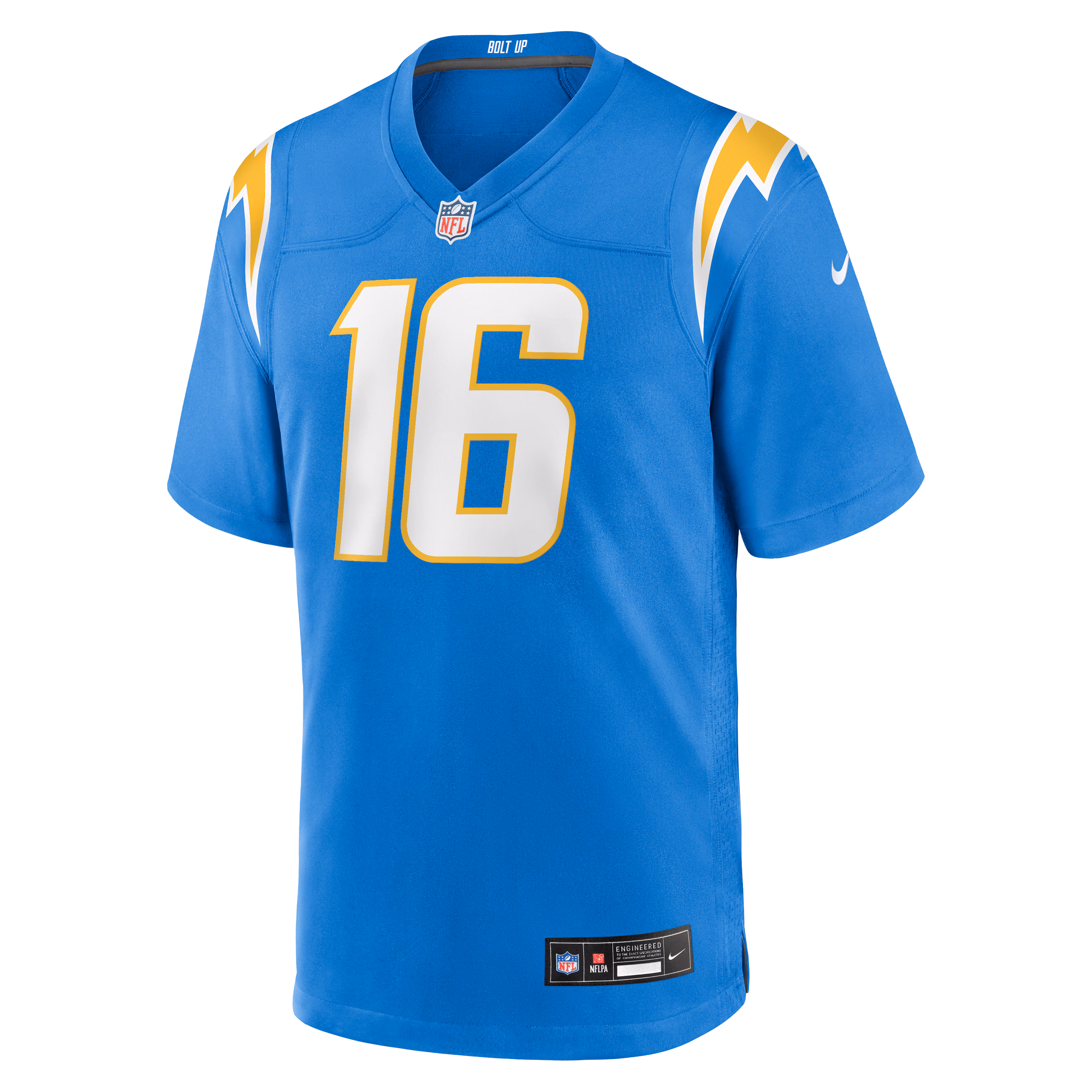JK Scott Los Angeles Chargers Nike Game Jersey - Powder Blue