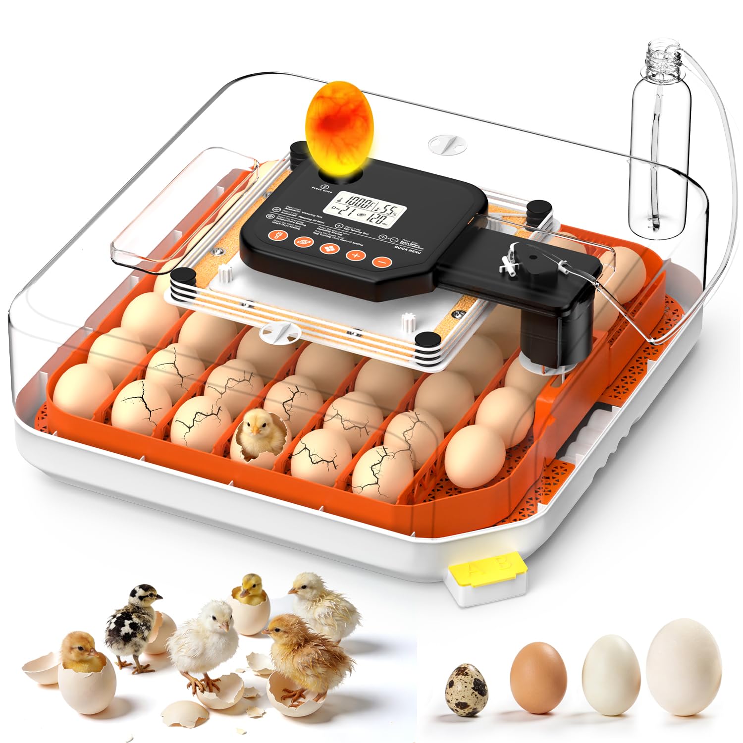 DOVNIS 48 Egg Incubator with Auto Turner & Digital Control