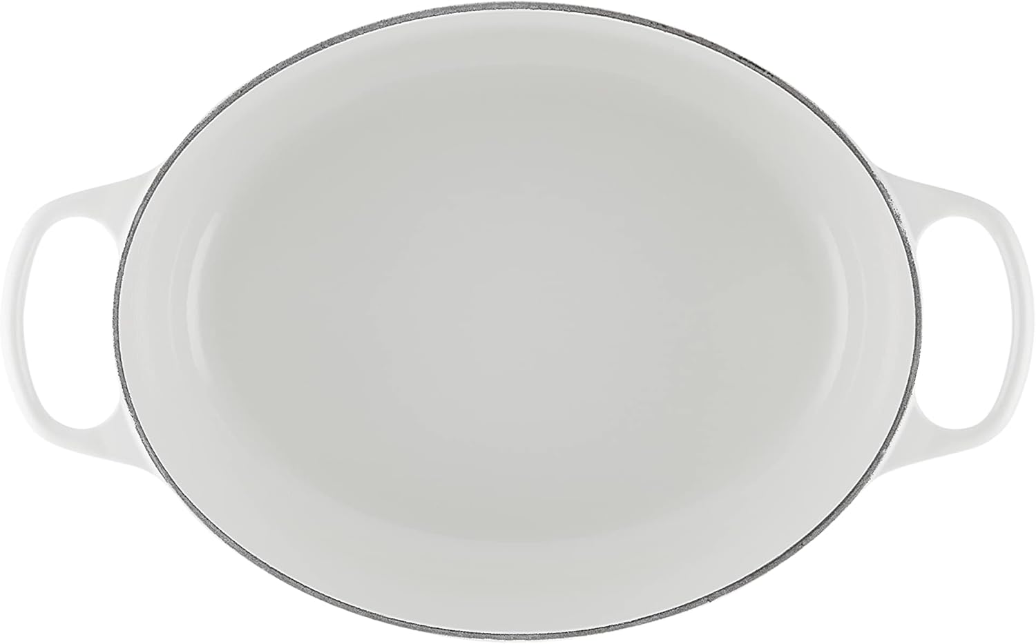 Le Creuset Enameled Cast Iron Signature Oval Dutch Oven, 6.75 qt., Marble