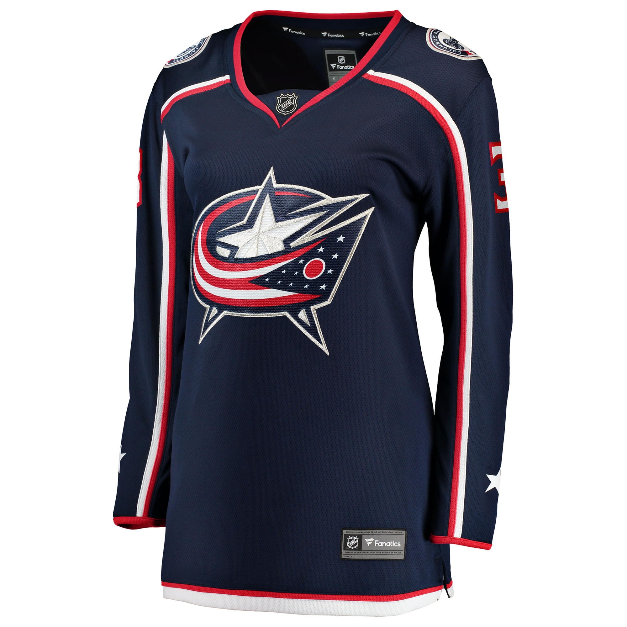 Charlie Coyle Columbus Blue Jackets Fanatics Women's Home Breakaway Jersey - Navy