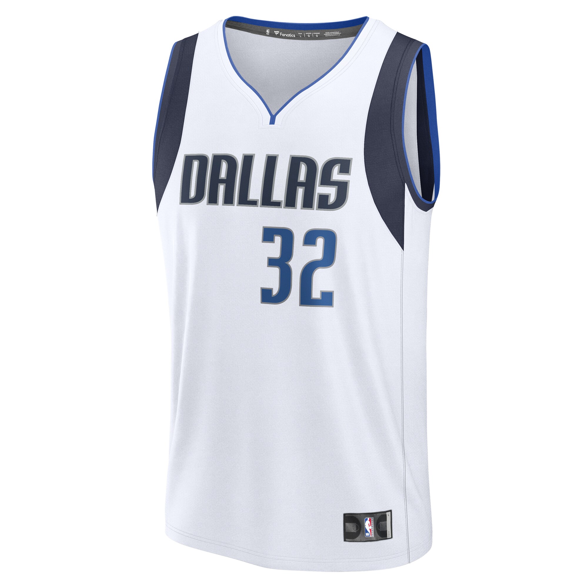 Cooper Flagg Dallas Mavericks Fanatics 2025 NBA Draft First Round Pick Fast Break Replica Jersey - Association Edition - White