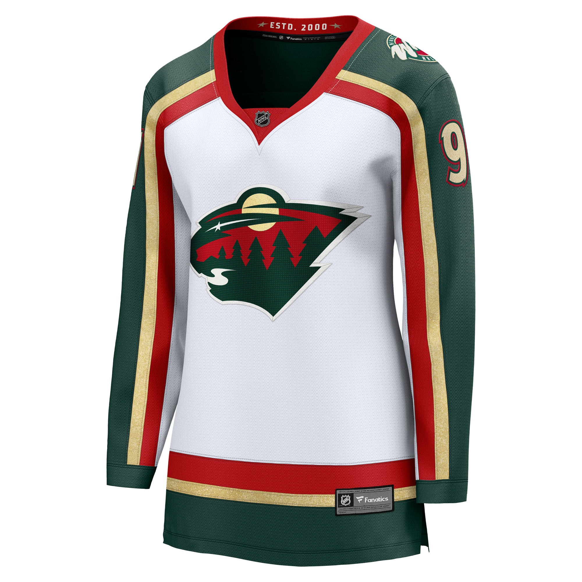 Kirill Kaprizov Minnesota Wild Fanatics Women's 25th Anniversary Breakaway Player Jersey - White