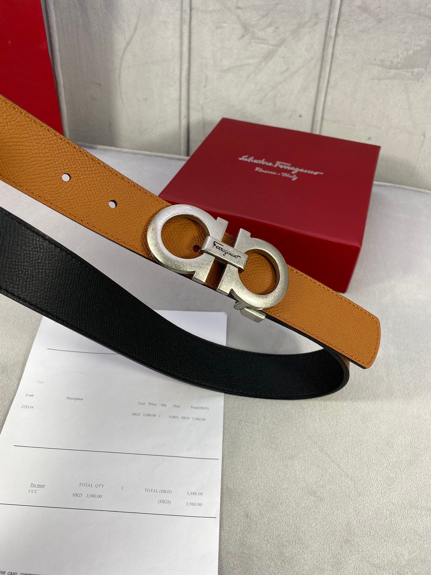 Ferragamo belt-85