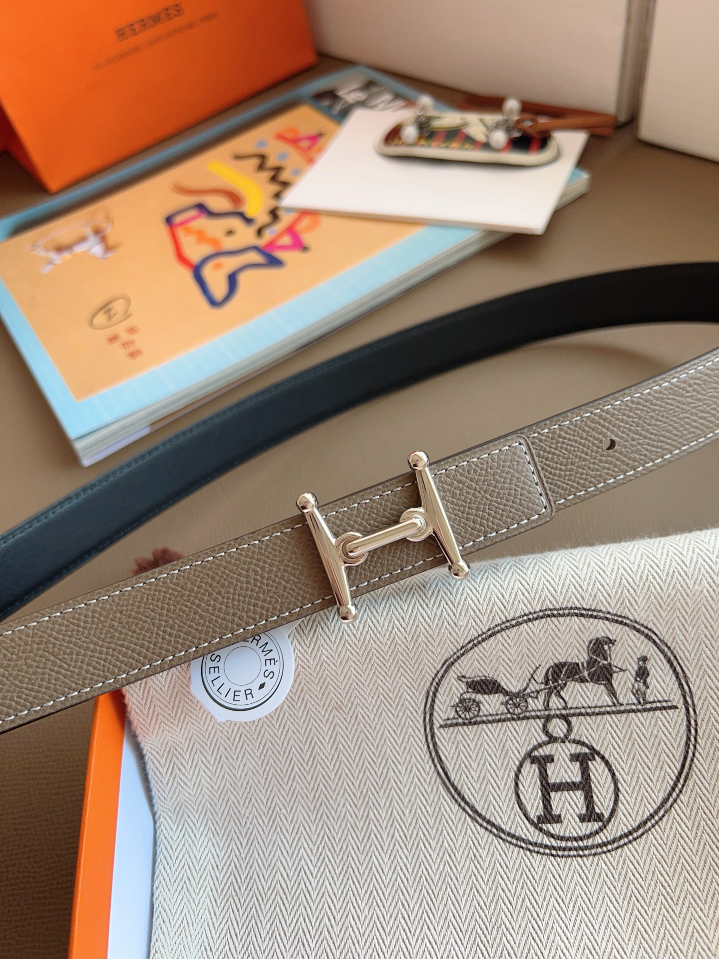 Hermes belt-123