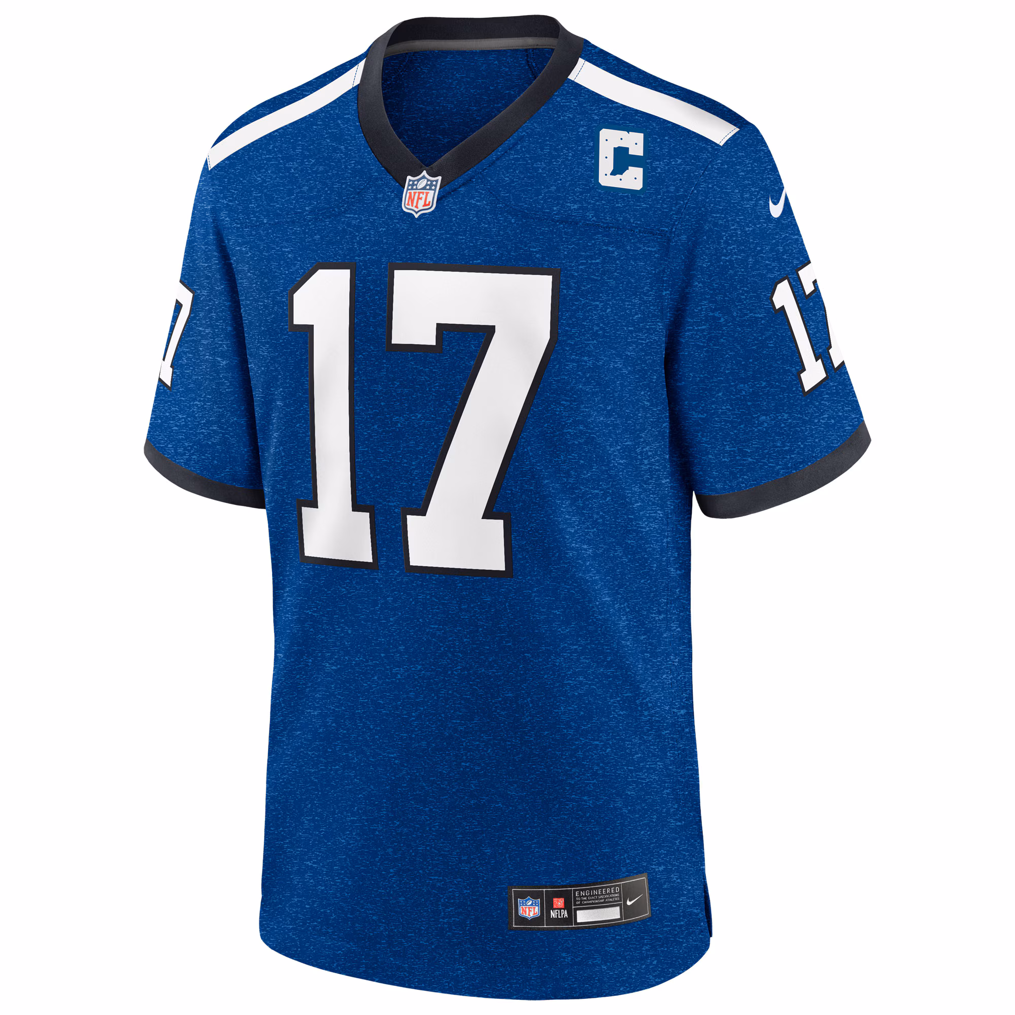 Daniel Jones Indianapolis Colts Nike Alternate 2 Indiana Nights Game Jersey -  Heather Royal