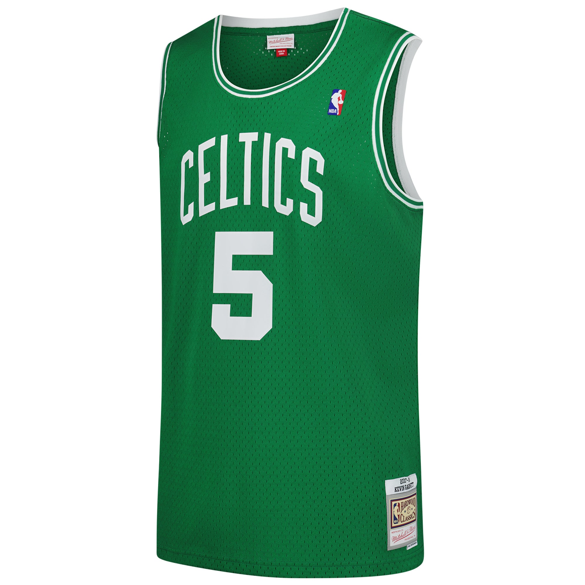 Kevin Garnett Boston Celtics Mitchell & Ness 2007/08 Hardwood Classics Swingman Jersey - Kelly Green