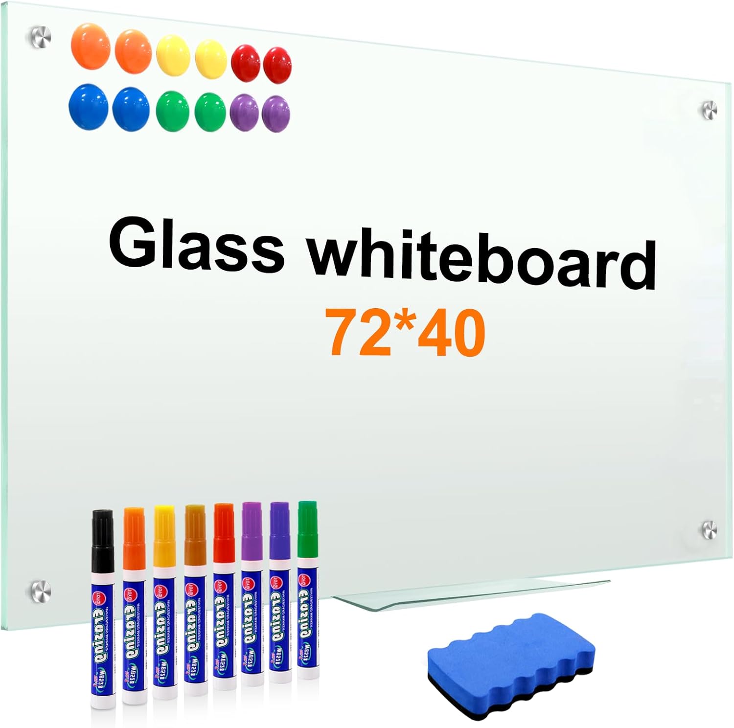 H-Qprobd Dry Erase White Board for Wall 72