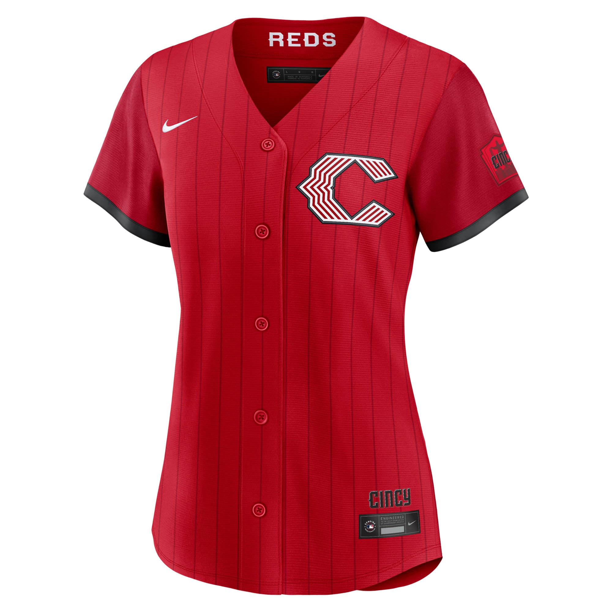 Cincinnati Reds Nike Women's 2026 City Connect Stadium Jersey - Red