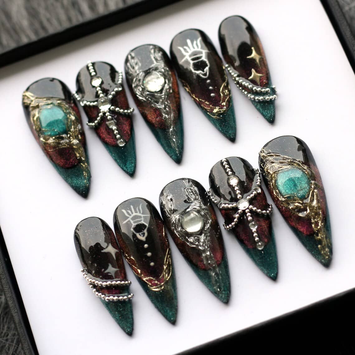 Celestial Sorcery Press On NailsCelestial Sorcery Press On Nails - SAYEGIRLS