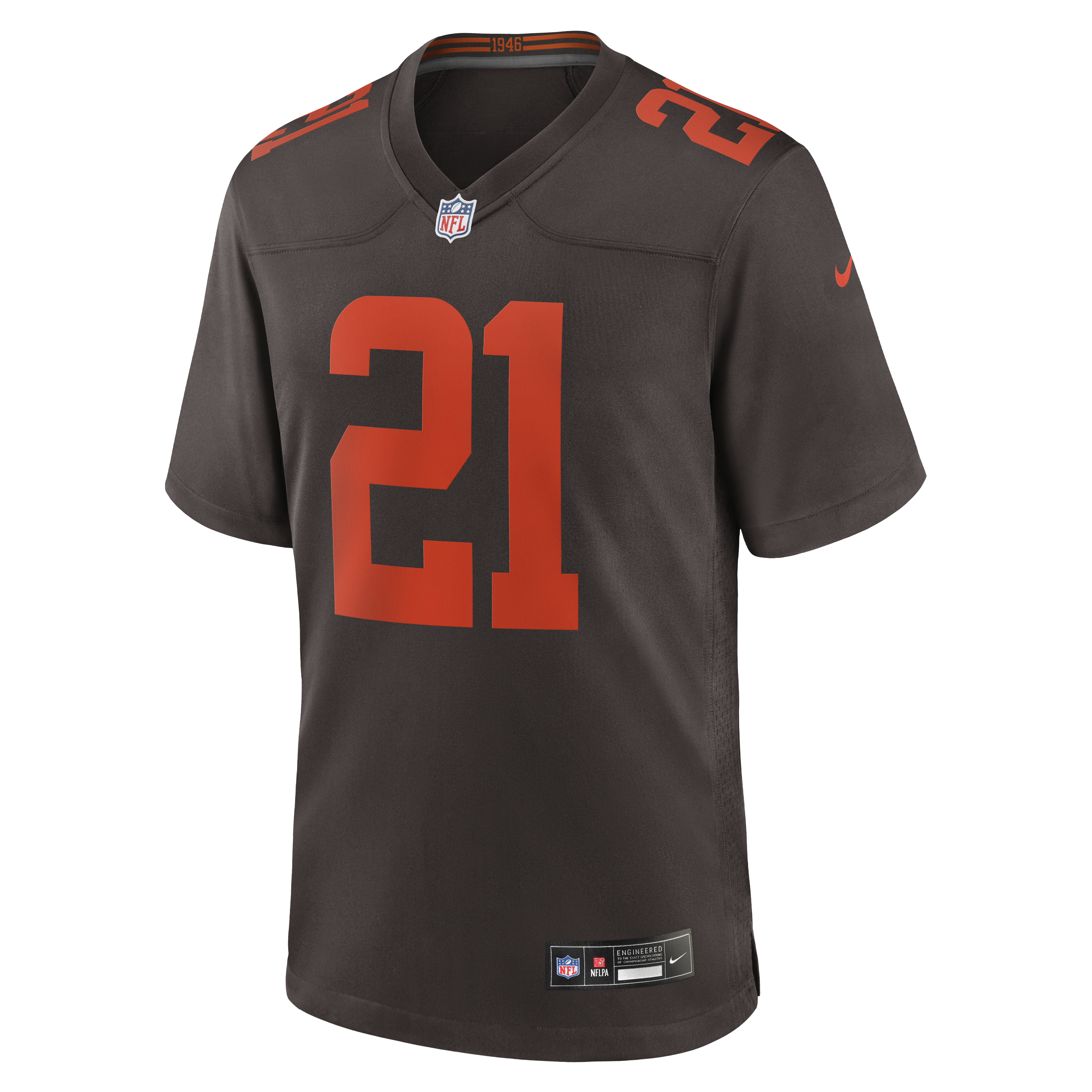 Denzel Ward Cleveland Browns Nike Alpha Dawg Game Jersey - Brown