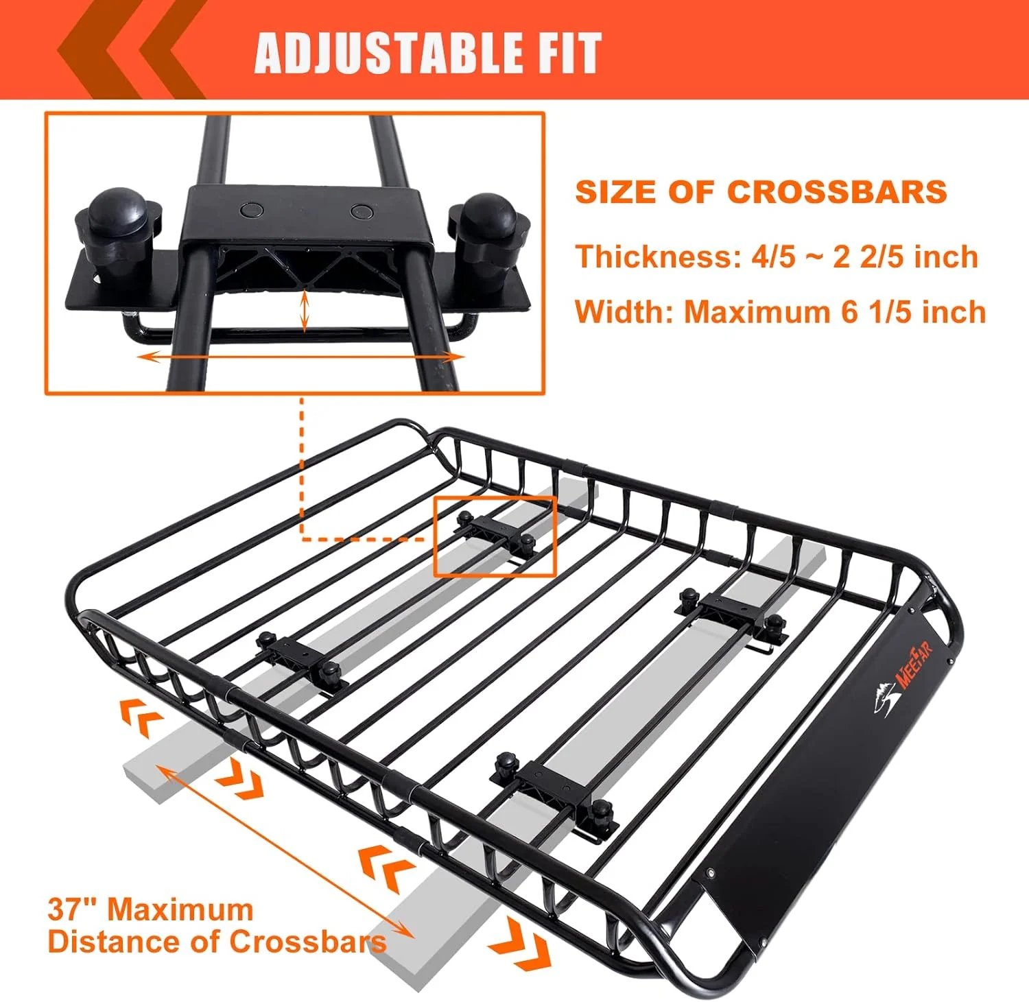Folding hitch mounted cargo basket 60