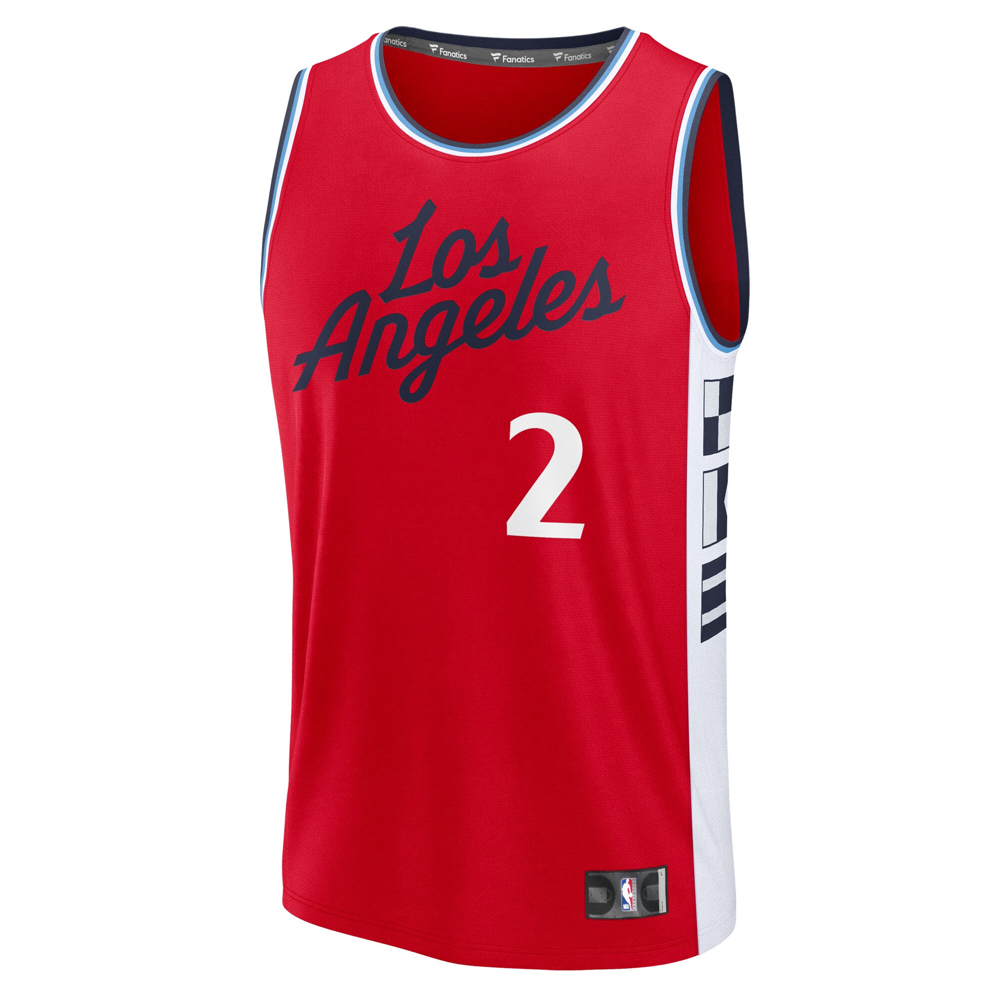 Kawhi Leonard LA Clippers Fanatics Fast Break Replica Player Jersey - Statement Edition - Red