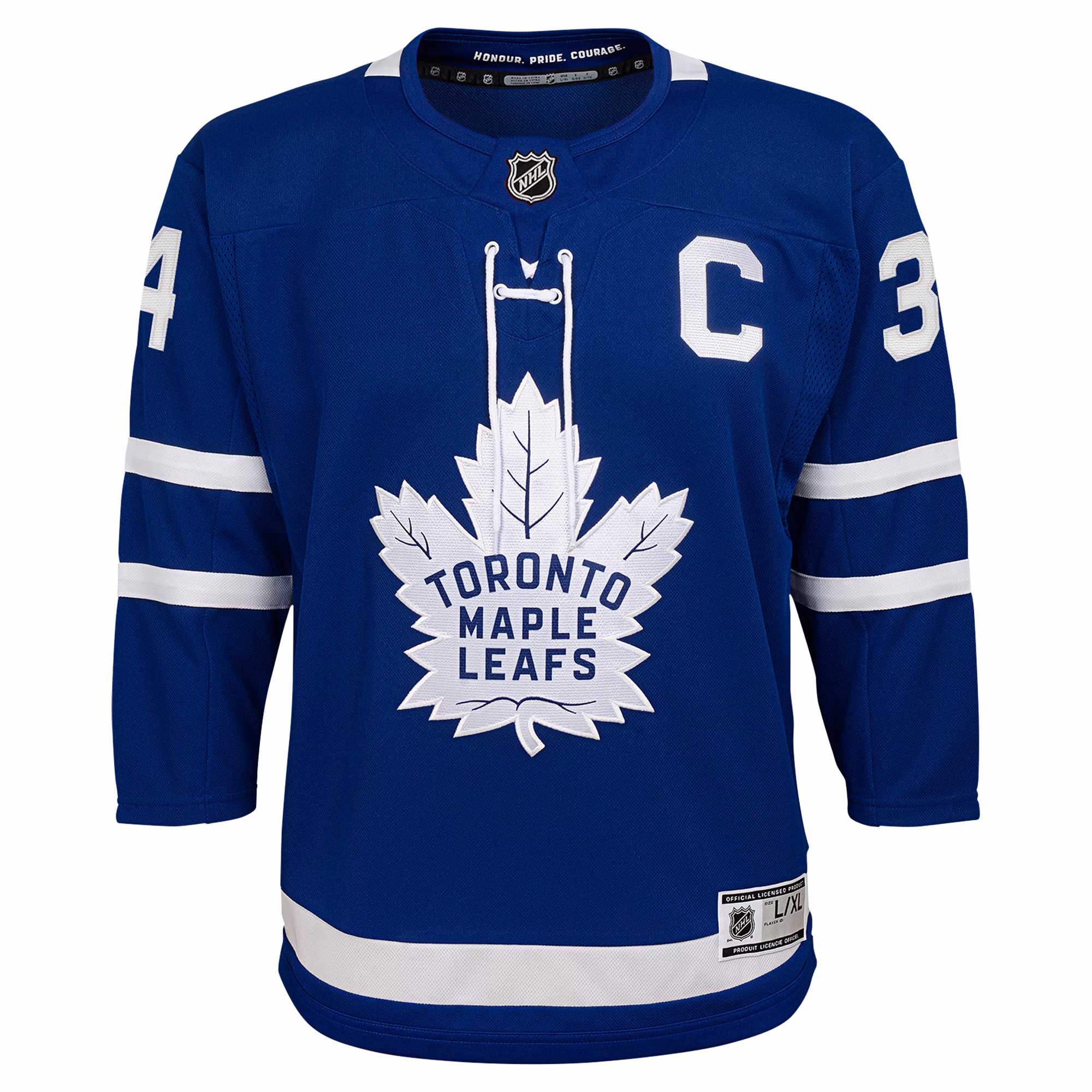 Auston Matthews Toronto Maple Leafs Youth Home Premier Player Jersey - Blue