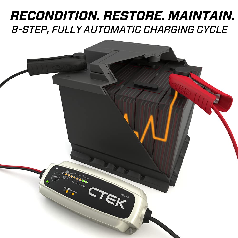 CTEK 40-206 MXS 5.0 12V Fully Automatic Battery Charger