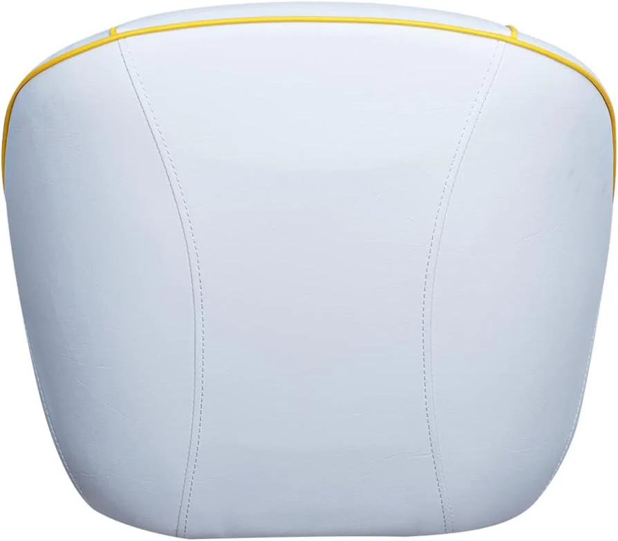 Bucket Pontoon Boat Seat (White/Blue)