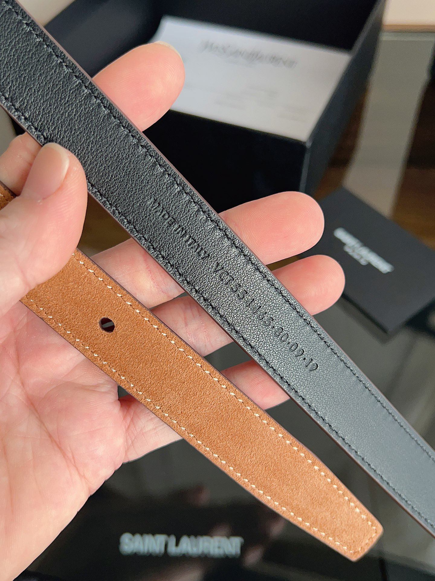 YSL belt-91