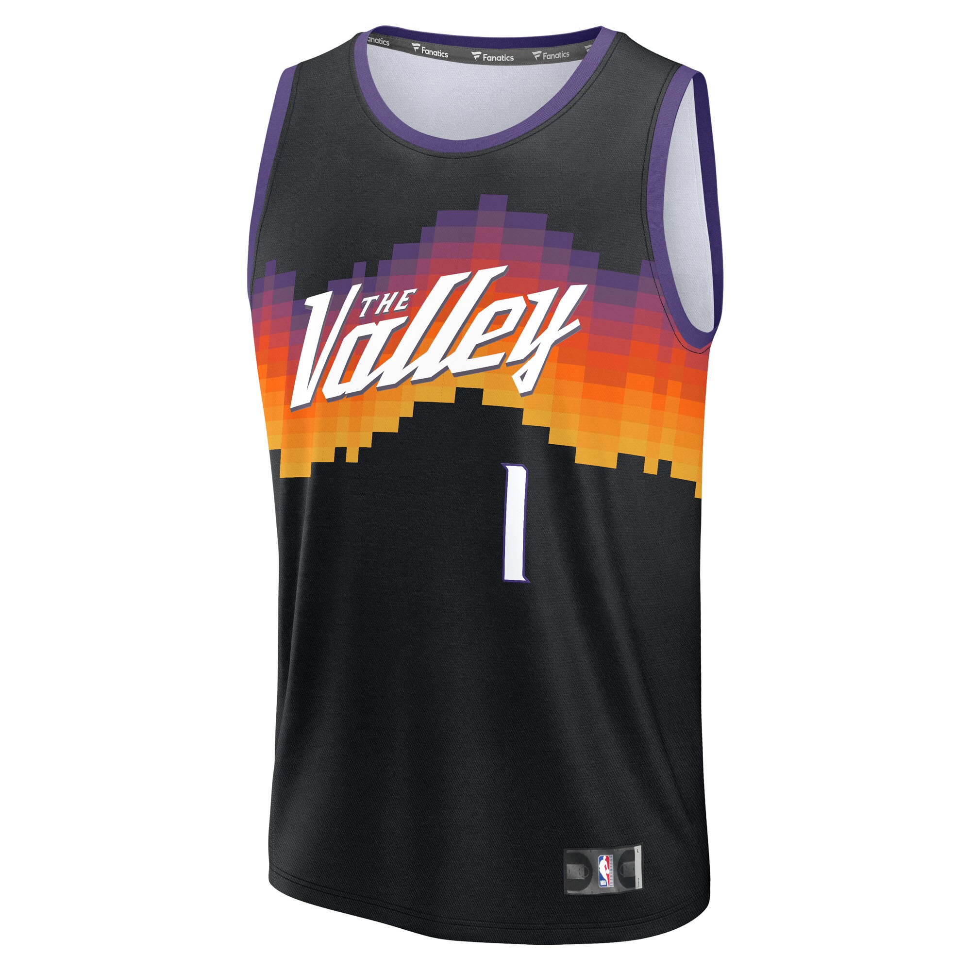 Devin Booker Phoenix Suns Fanatics 2025/26 City Edition Fast Break Jersey - Black