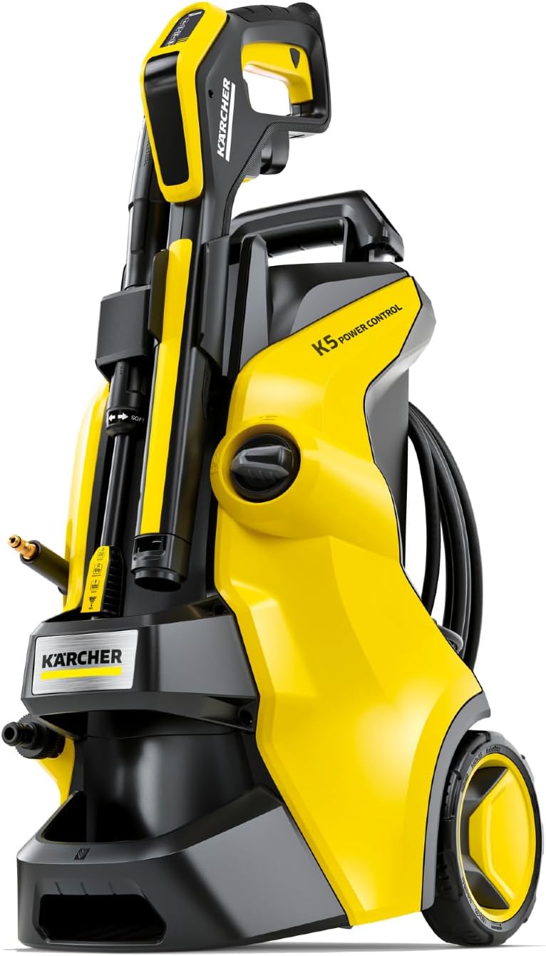 Kärcher Pressure Washer, K5 Power Control, Max 2500 PSI, 32 ft. Hose, 2 Spray Wands - 1.55 GPM