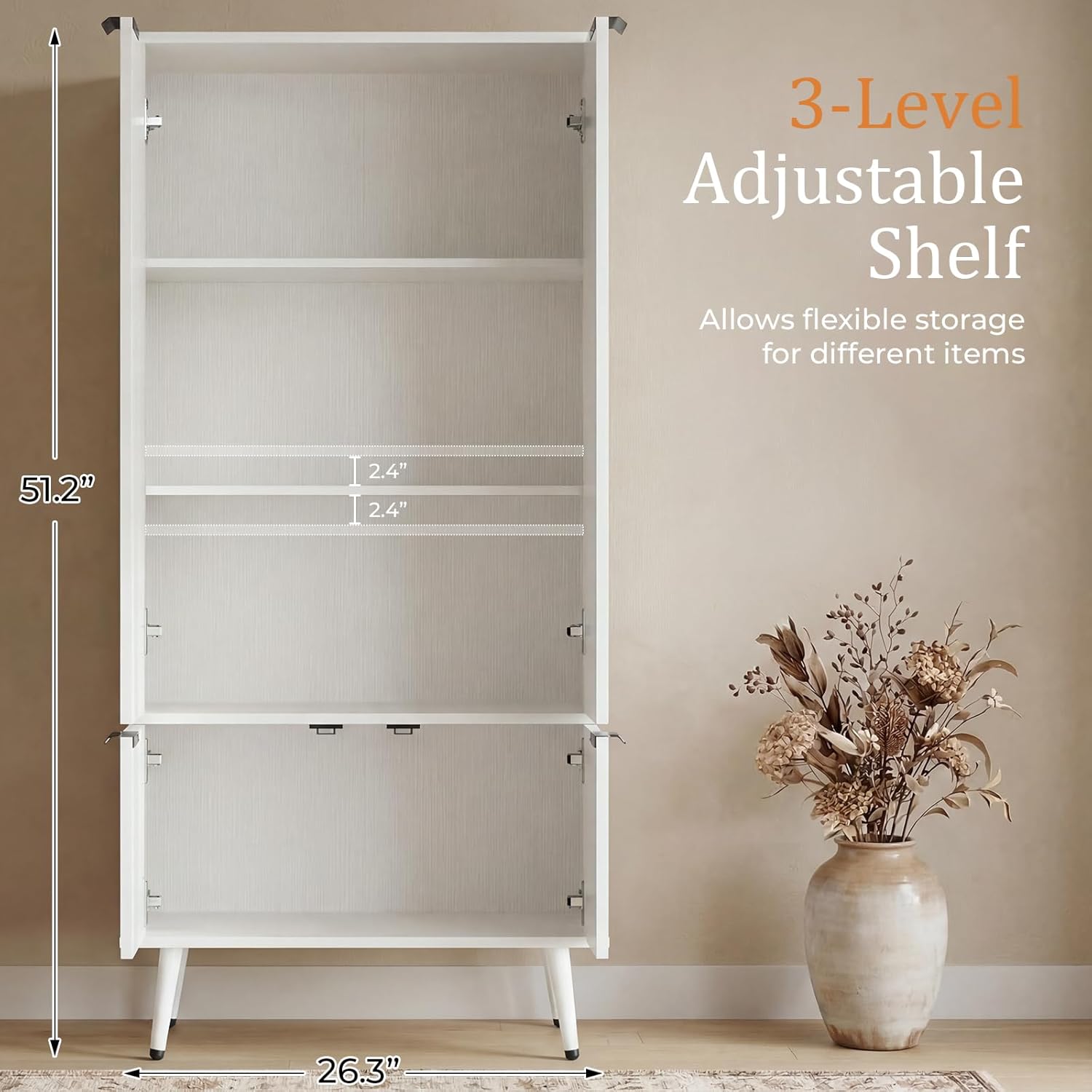 Foxemart White Fluted 51