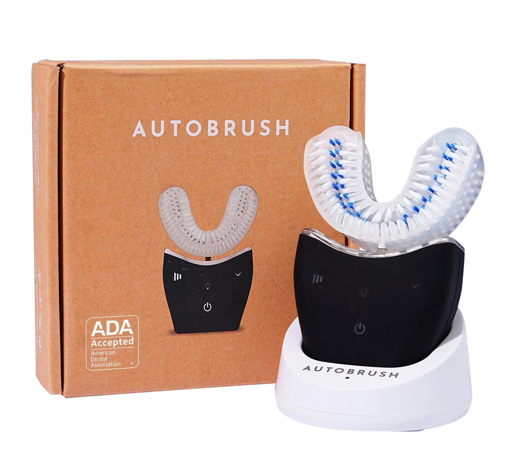 AUTOBRUSH Sonic Pro Electric Toothbrush - ADA Accepted U-Shaped