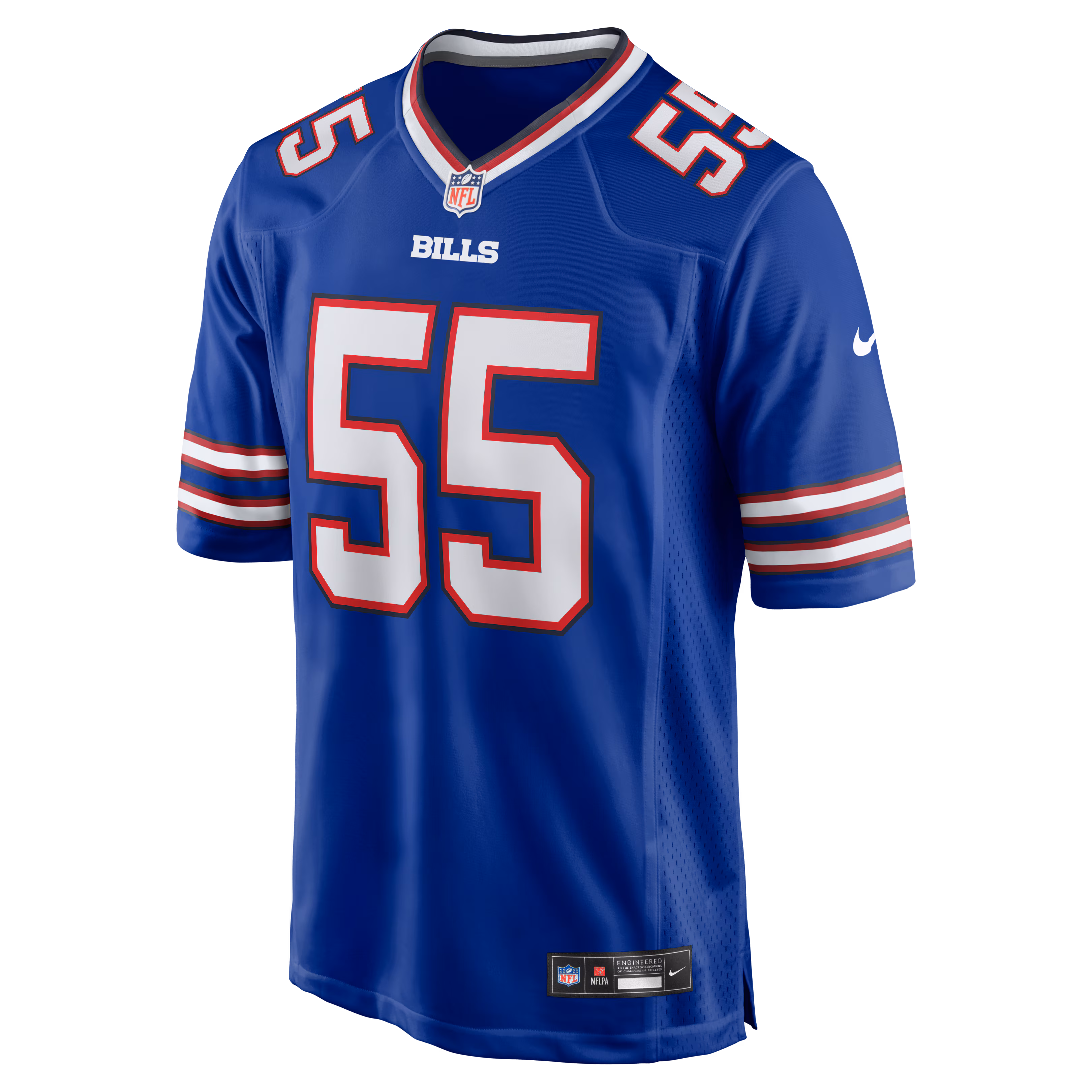 Michael Hoecht Buffalo Bills Nike Team Game Jersey -  Royal