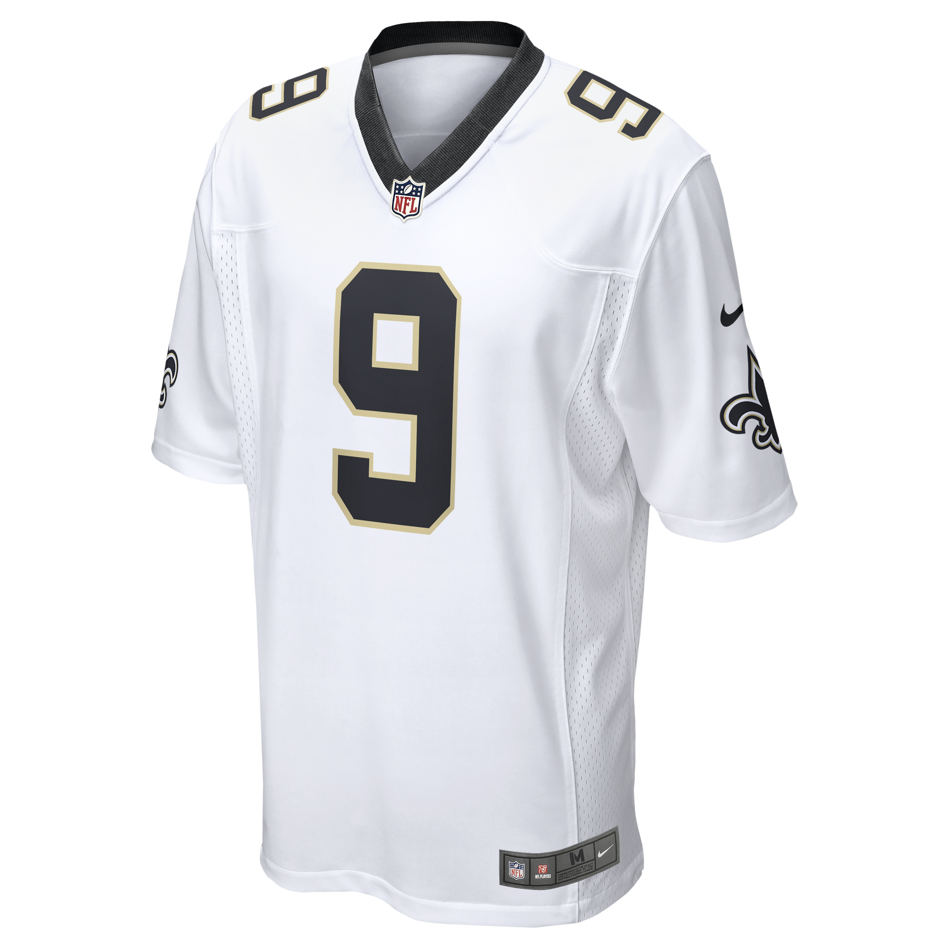 Drew Brees New Orleans Saints Nike Game Jersey -  White