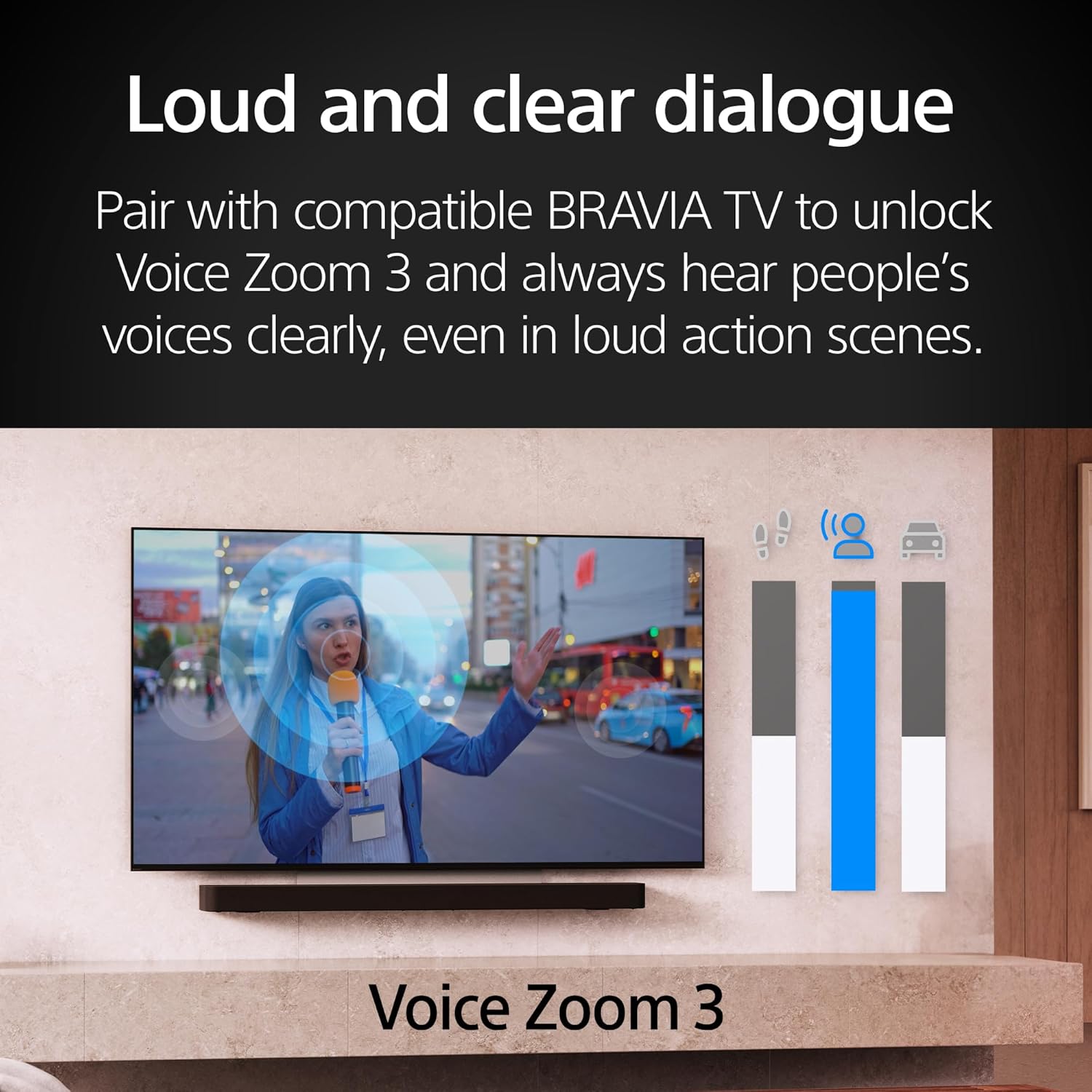 Sony BRAVIA Theater Bar 6, 3.1.2ch soundbar with Powerful Wireless subwoofer, Surround Sound by Dolby Atmos®/DTS:X® Compatible HT-B600