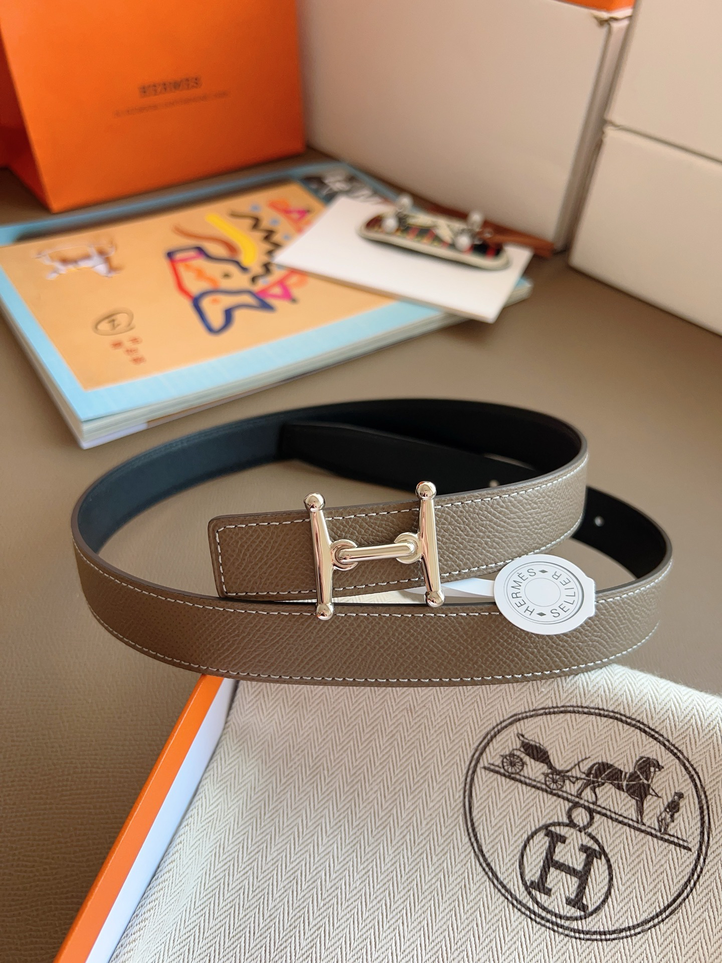 Hermes belt-123