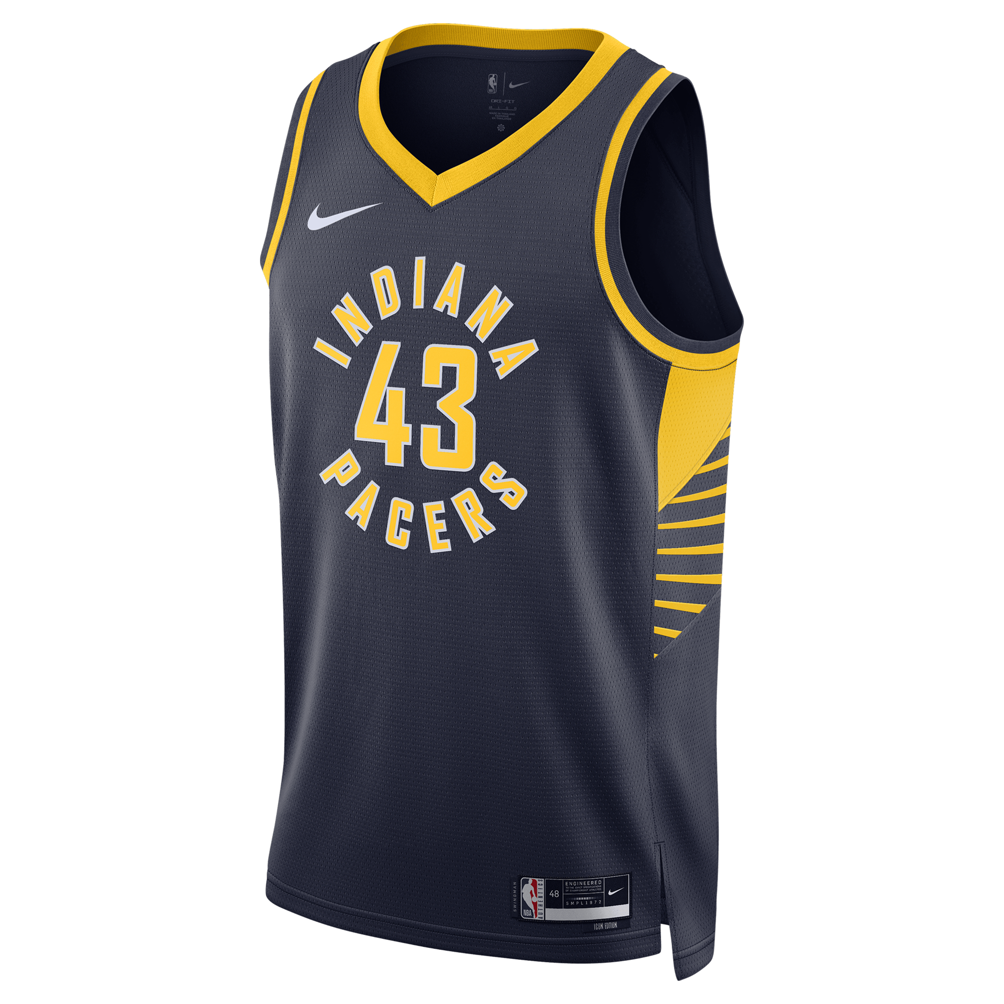 Pascal Siakam Indiana Pacers Nike Unisex Swingman Jersey - Icon Edition - Navy