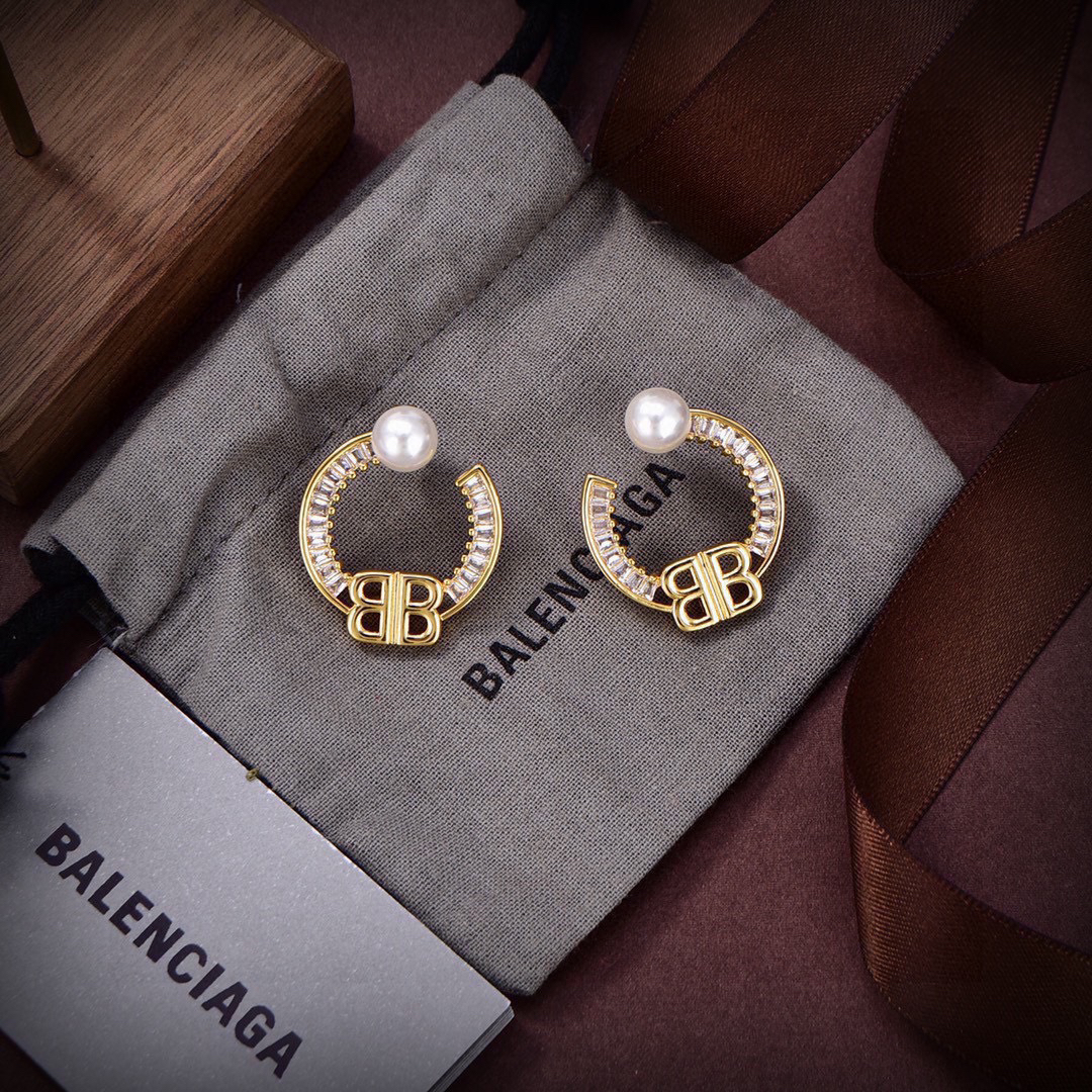 Balenciaga earrings-75