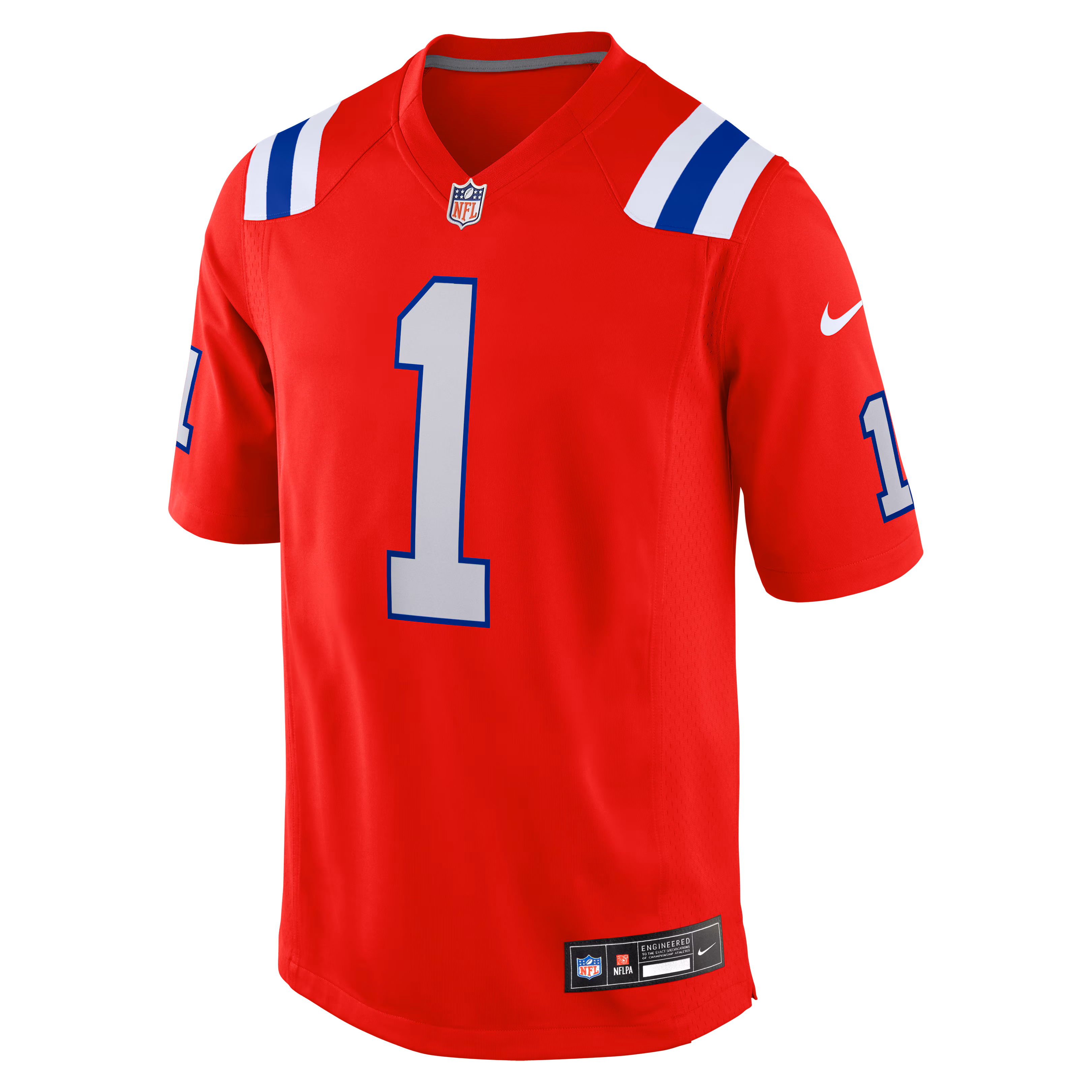A.J. Brown New England Patriots Nike Game Jersey - Red