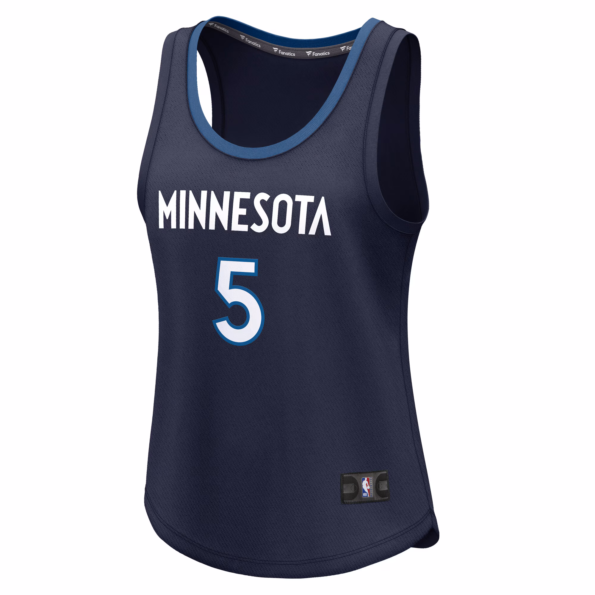 Anthony Edwards Minnesota Timberwolves Fanatics Women's Fast Break Player Jersey - Icon Edition - Navy