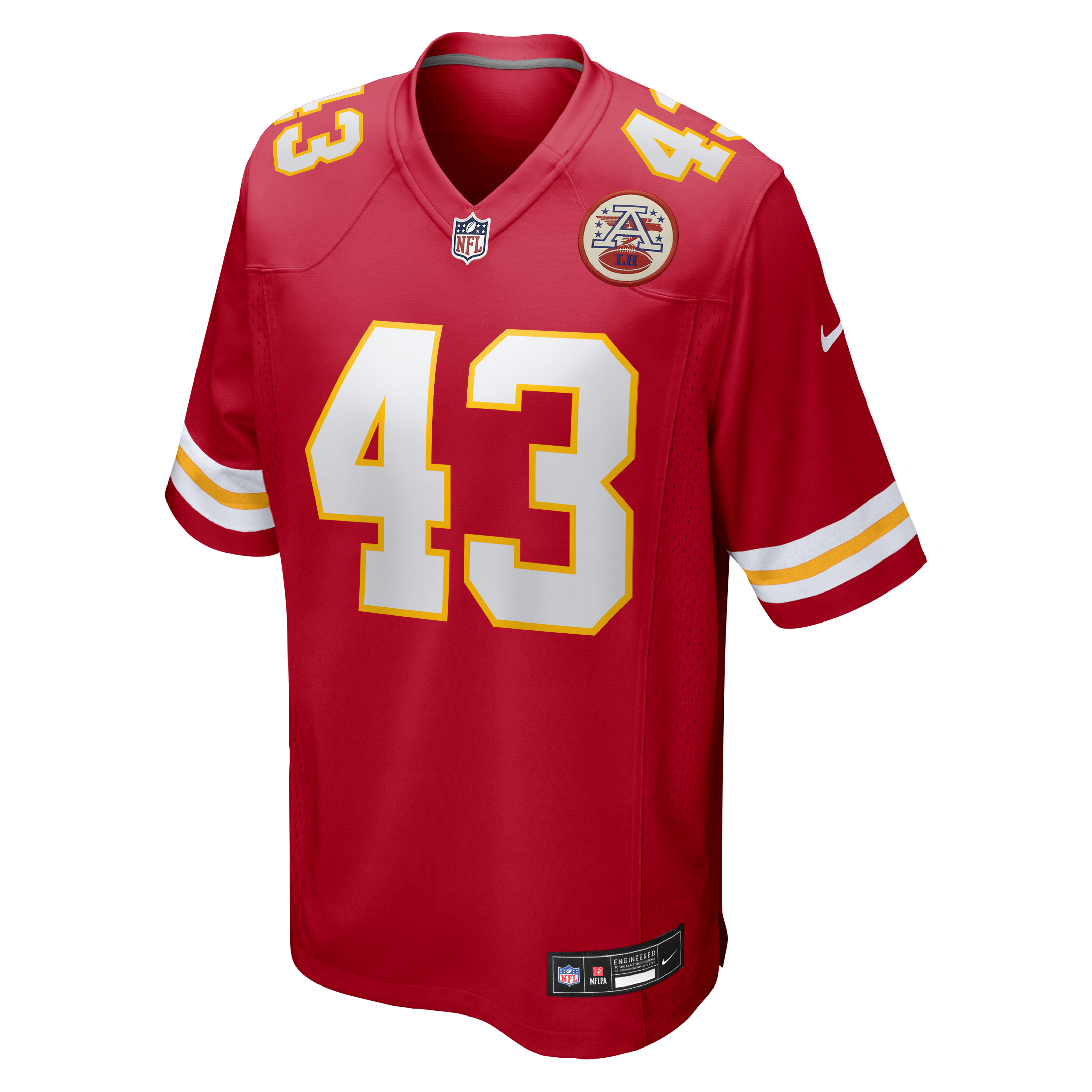 Jack Cochrane Kansas City Chiefs Nike Game Player Jersey - Red