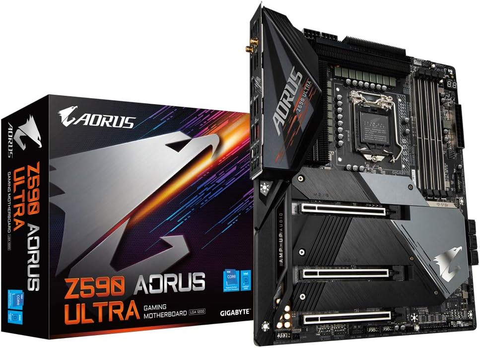 GIGABYTE Z590 AORUS Ultra Intel Z590 Express LGA 1200 ATX Motherboard