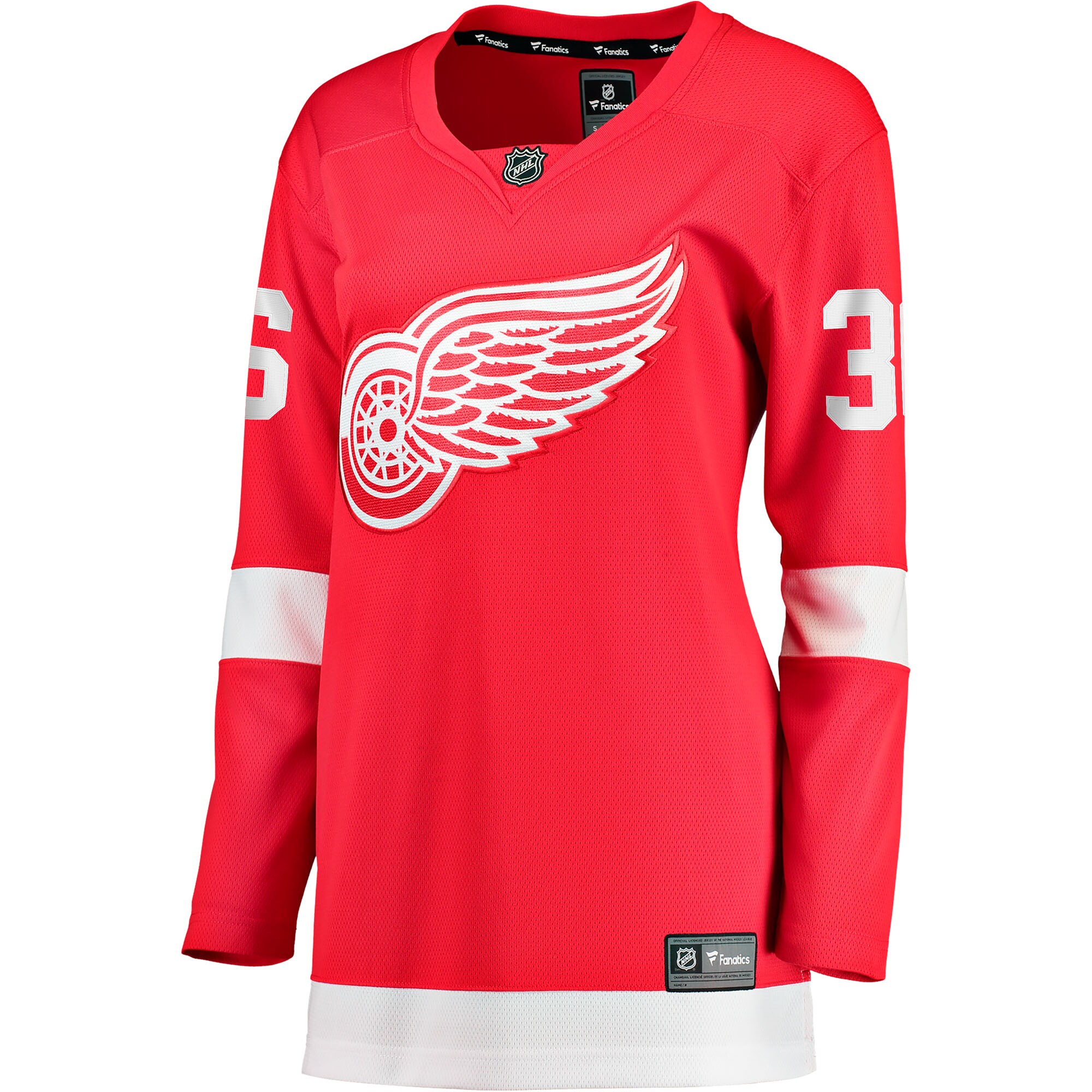 John Gibson Detroit Red Wings Fanatics Women's Home Breakaway Jersey - Red