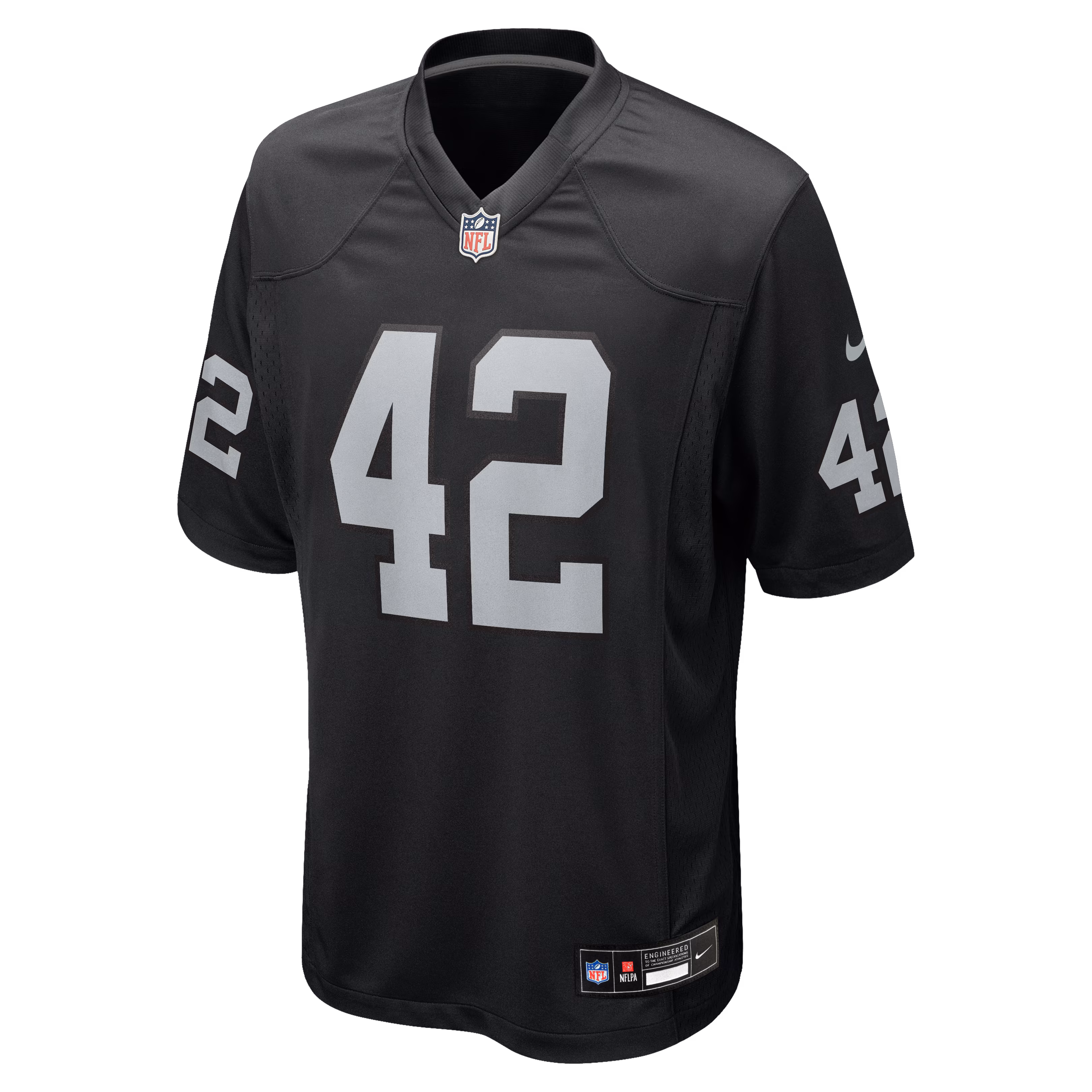 Ronnie Lott Las Vegas Raiders Nike Game Retired Player Jersey - Black