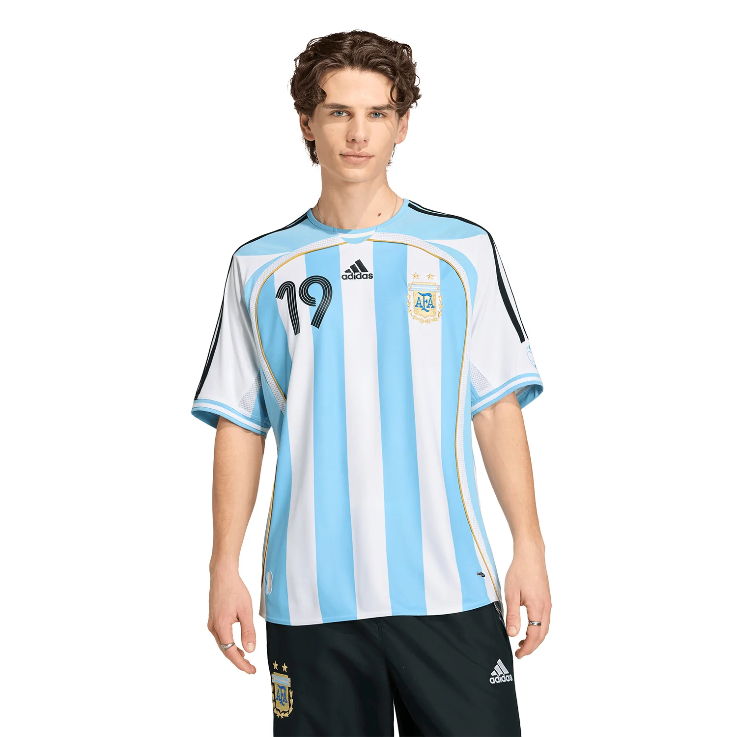 Argentina 2006 Home Messi Jersey - Men's