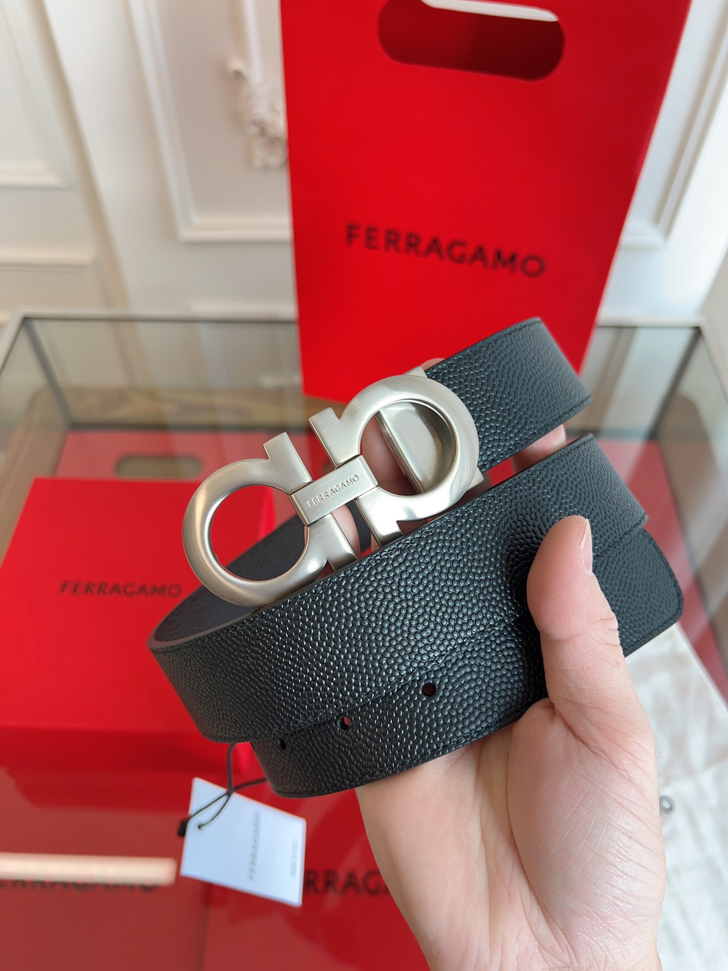 Ferragamo belt-112